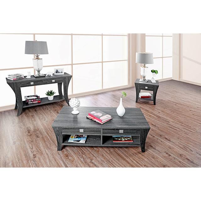 Amity Gray End Table - Image 3
