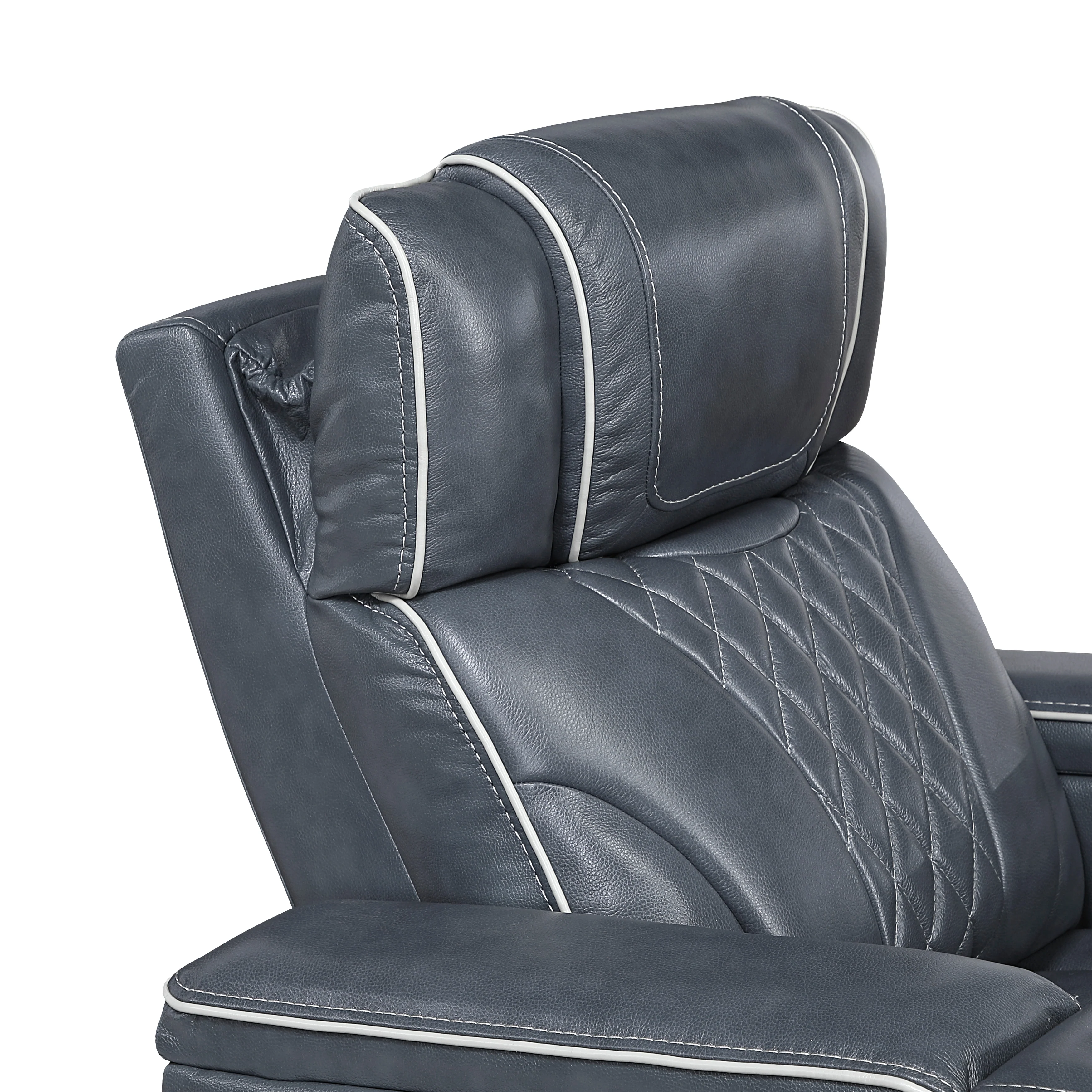 Apex Power Reclining Chair With Power Headrest, Storage Arms With Cup Holders, Air Massage And Heat, LED Lighting And Charging Ports - Image 15