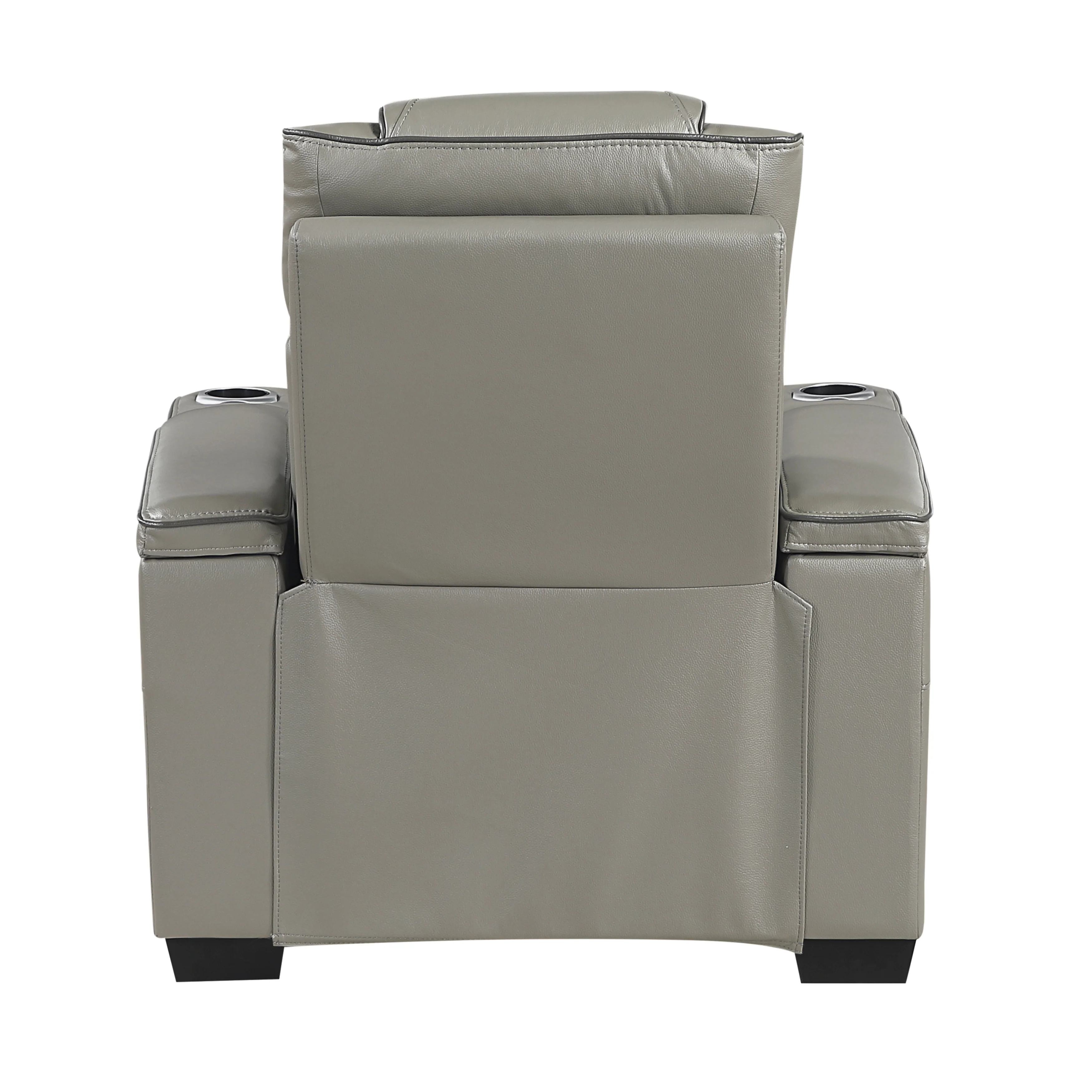Apex Power Reclining Chair With Power Headrest, Storage Arms With Cup Holders, Air Massage And Heat, LED Lighting And Charging Ports - Image 20