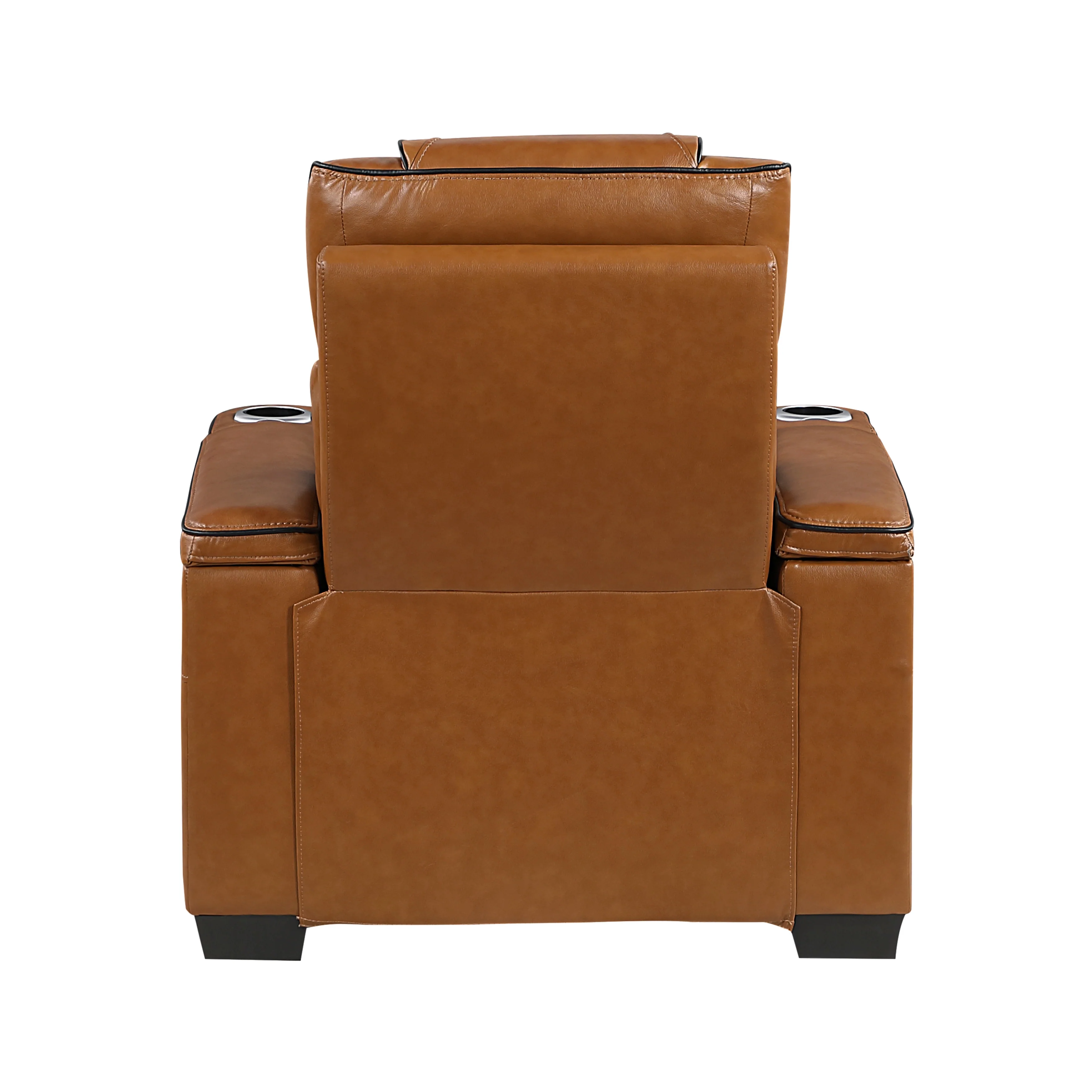 Apex Power Reclining Chair With Power Headrest, Storage Arms With Cup Holders, Air Massage And Heat, LED Lighting And Charging Ports - Image 9