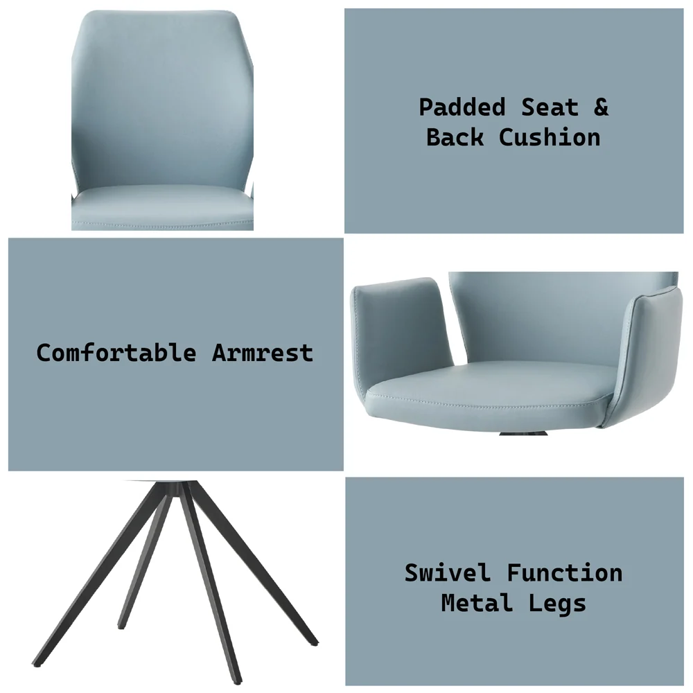 Arm Chair w/Swivel - Image 9