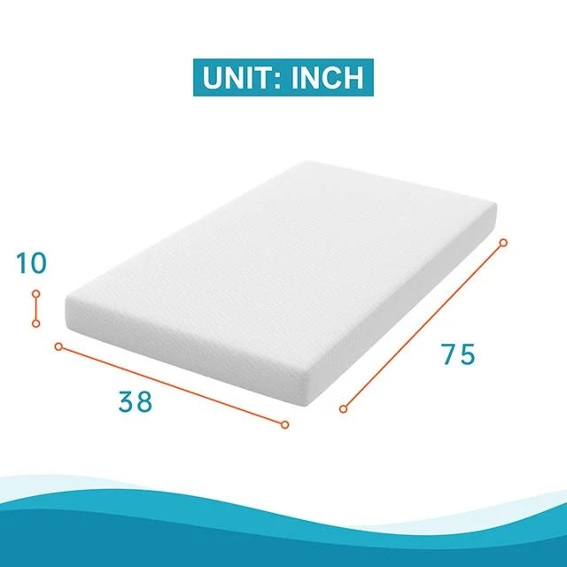 Artemisia 10" E.King, Full, Twin, & Queen Memory Foam Mattress - Image 17