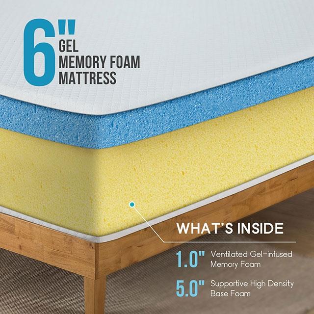 Artemisia 6" Full, Queen, & Twin Memory Foam Mattress - Image 18