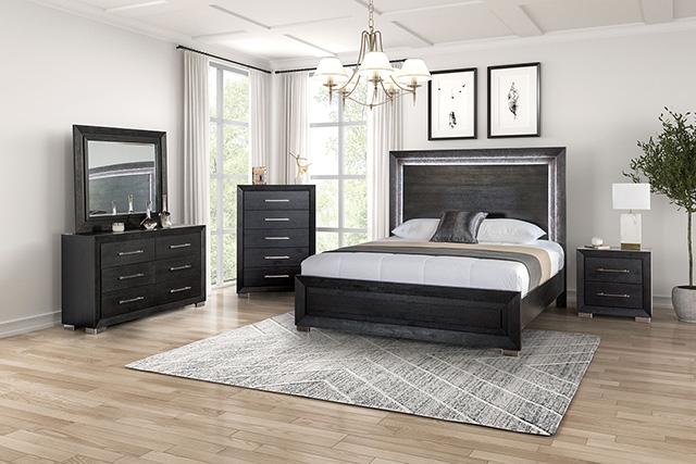 Ashbourne E.King, Queen, & Cal.King Bed - Image 4