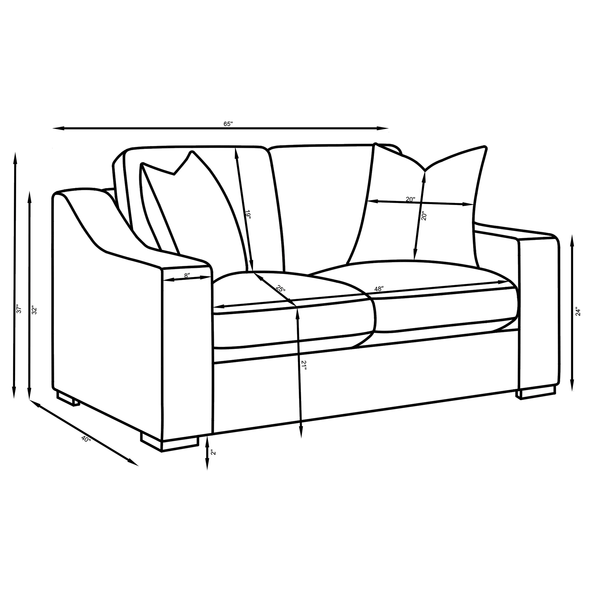 Ashlyn Loveseat - Image 10