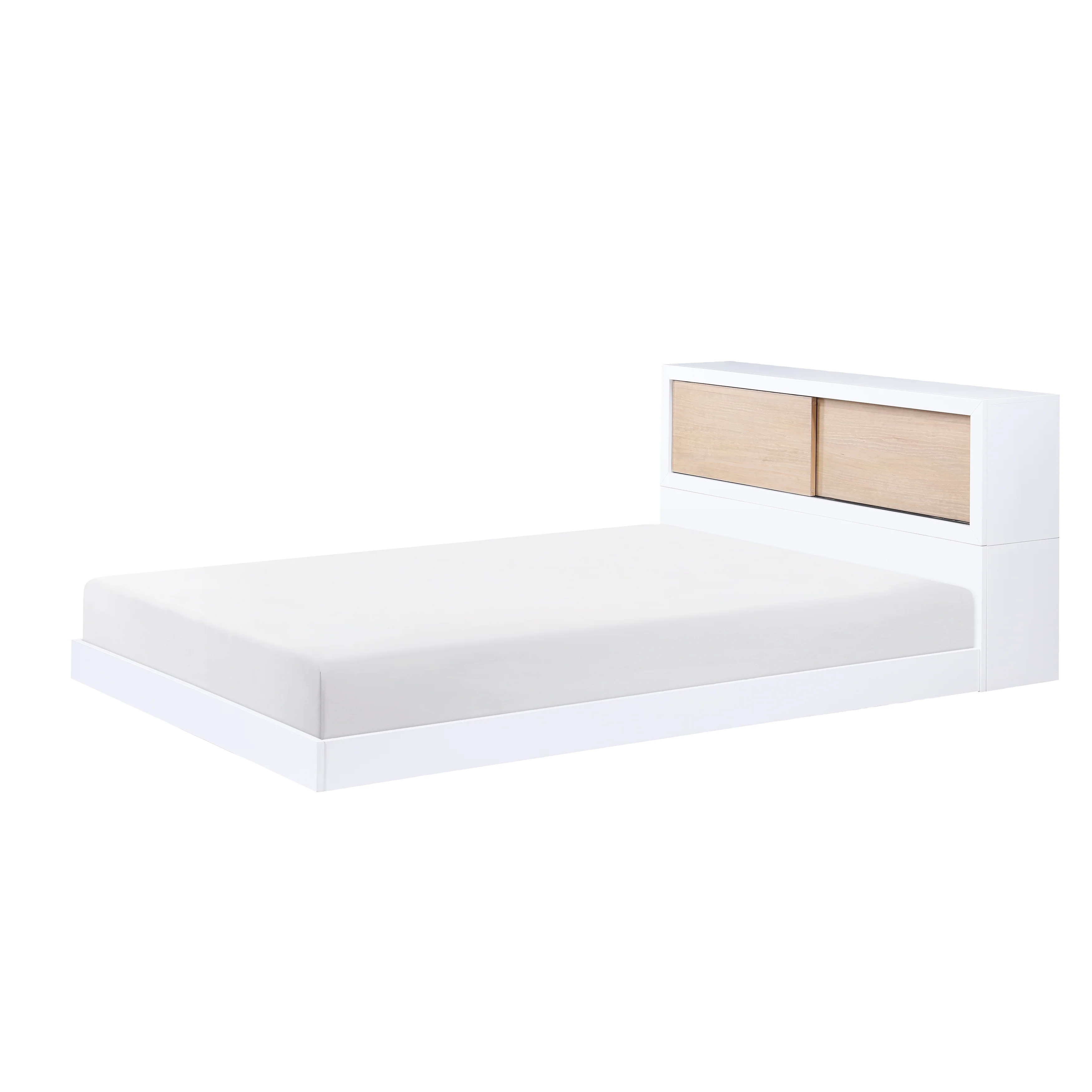 Asker Full Bookcase Platform Bed