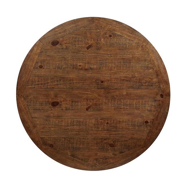 Auletta Transitional Round Dining Table - Image 7