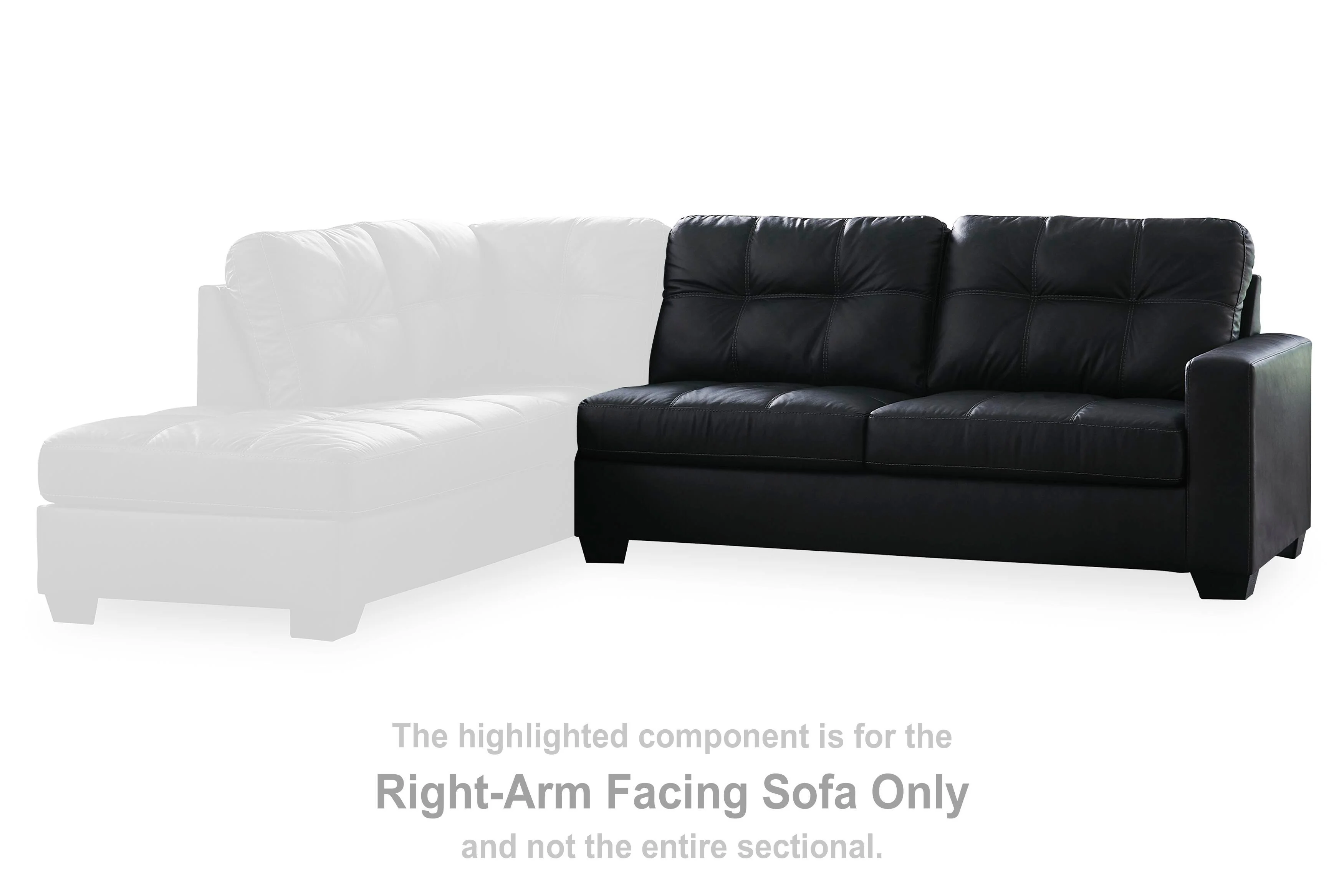 Barlin Mills Sectional with Chaise - Image 22