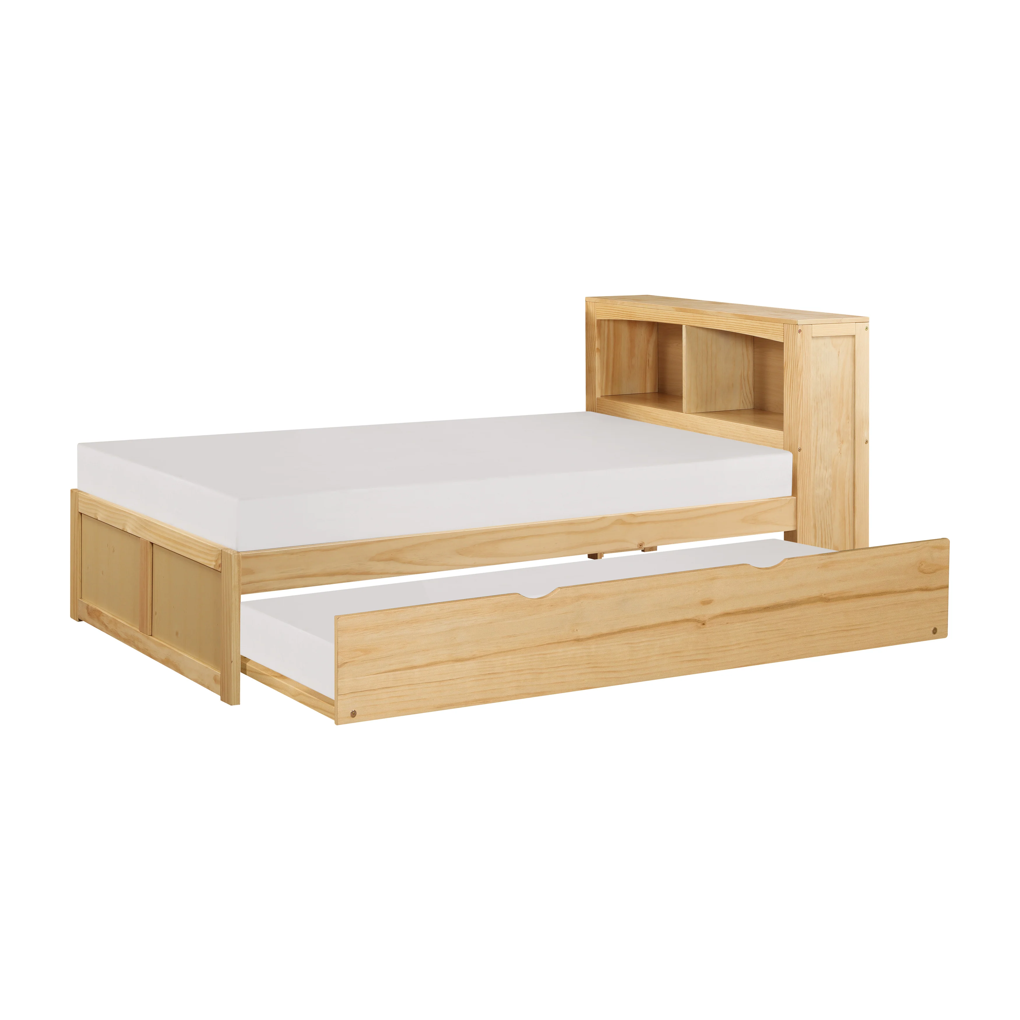 Bartly Twin Bookcase Platform Bed With Twin Trundle - Image 3