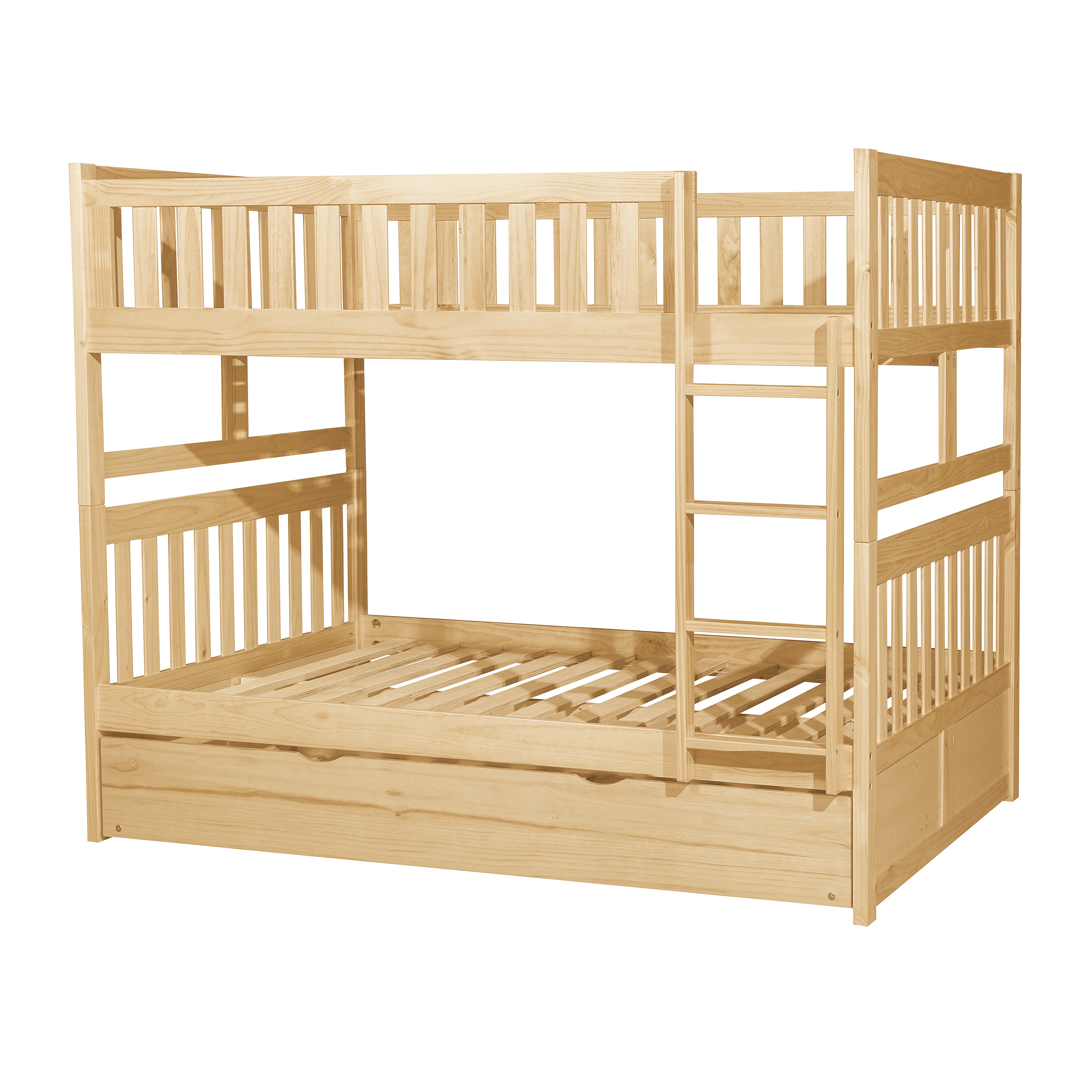 Bartly Full/Full Bunk Bed With Twin Trundle - Image 3