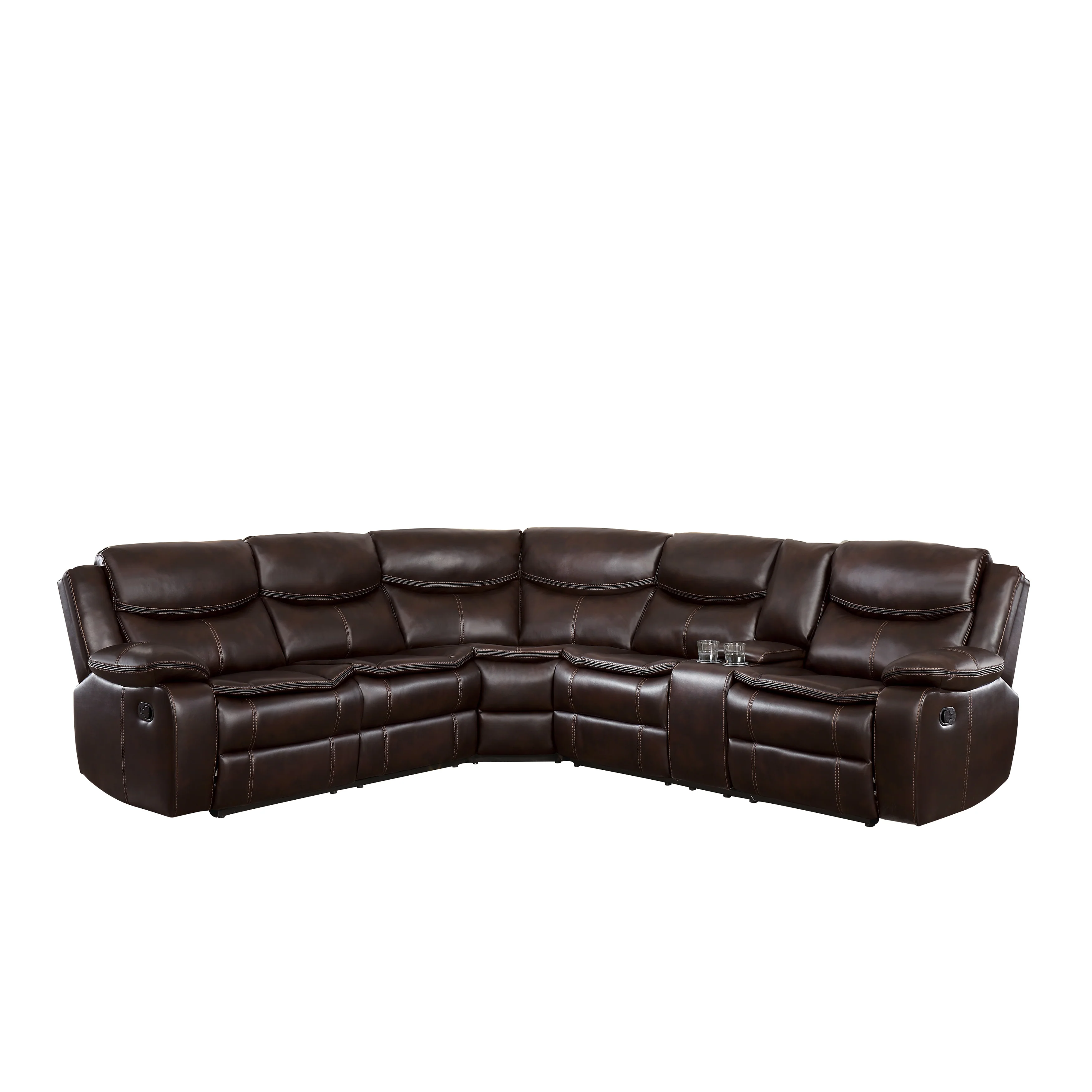 Bastrop 3-piece Sectional With Right Console - Image 6