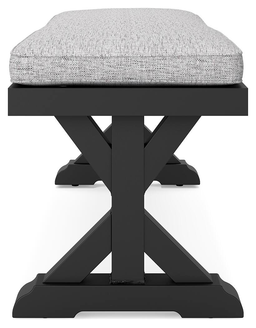 Beachcroft Outdoor Bench with Cushion - Image 6