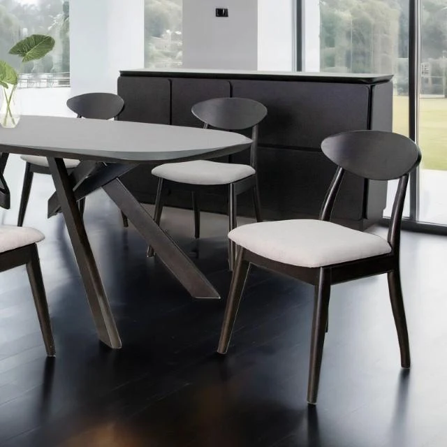 Beale Dining Chair (2/CTN) Natural, Brown, & Beige - Image 9