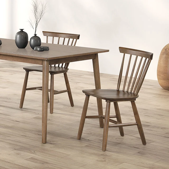 Beale Dining Table Walnut & Black - Image 2