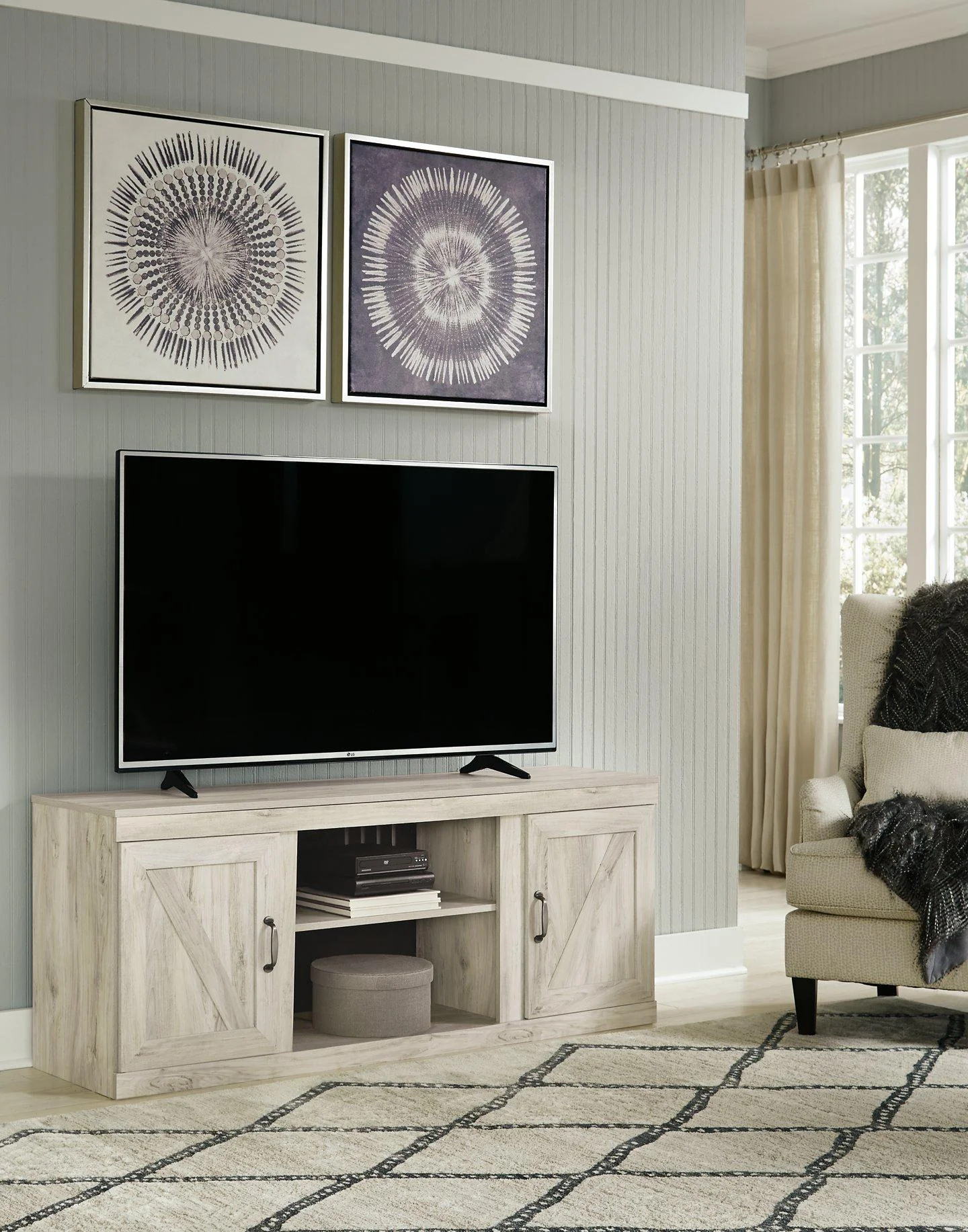 Bellaby TV Stand with Electric Fireplace - Image 5