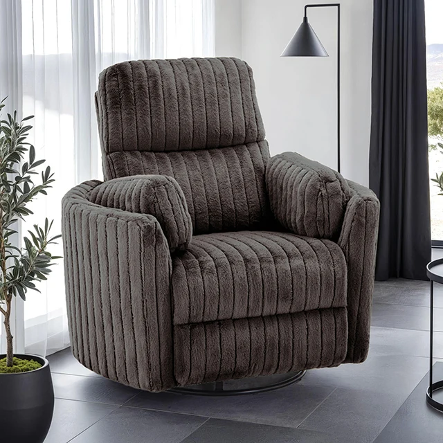 Belper Power Glider Recliner w/ Swivel - Image 4