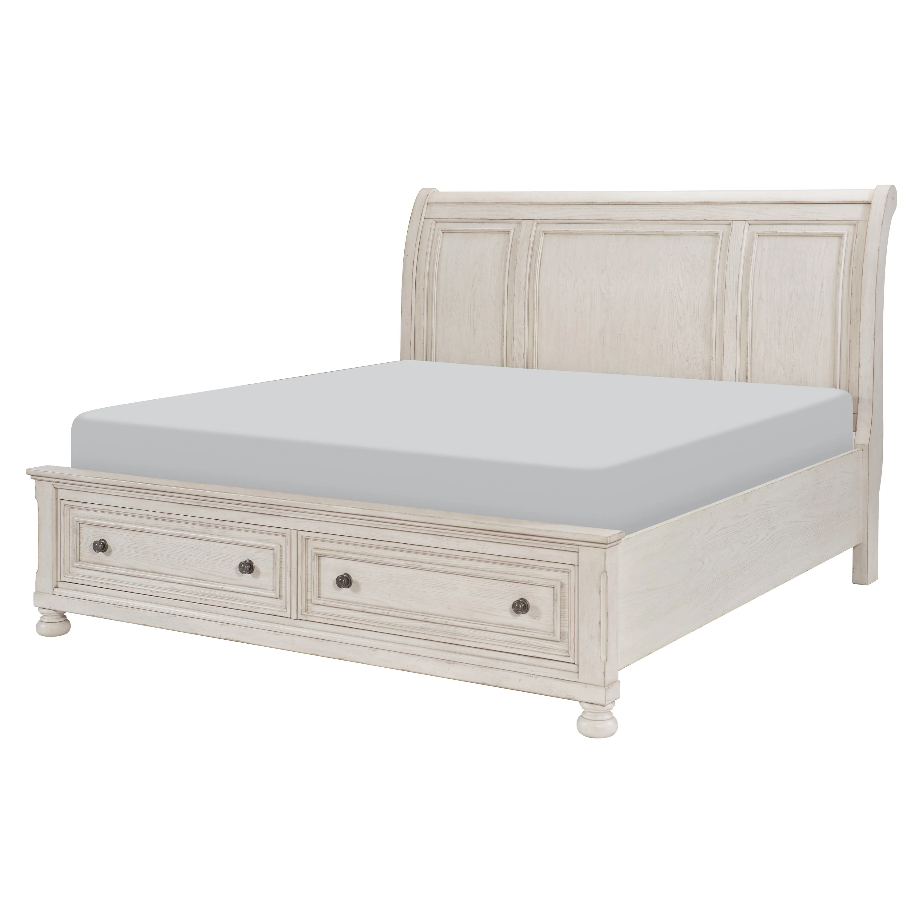 Bethel Platform Bed With Footboard Storage - Image 5