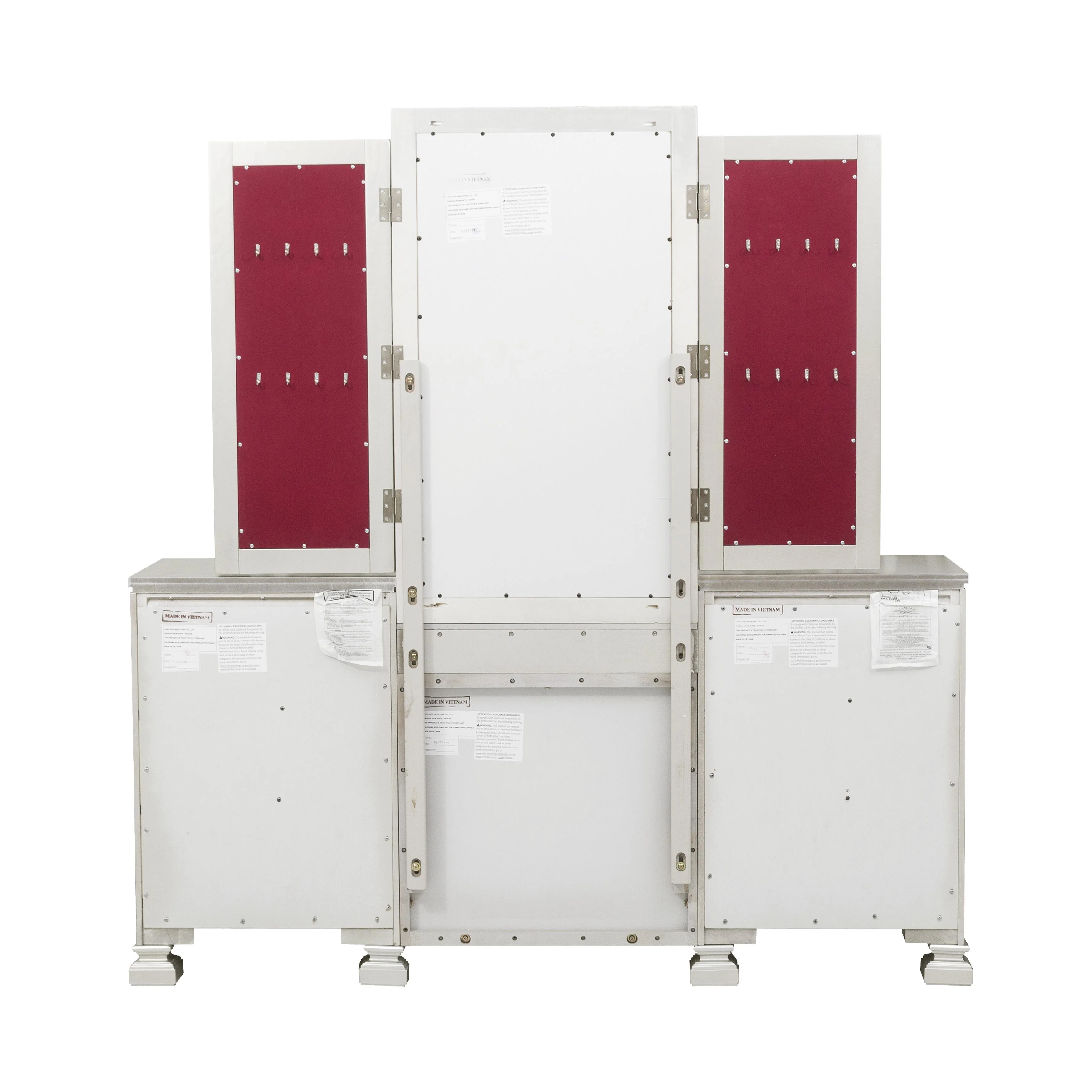 Bevelle Dressing Table With Mirror - Image 4