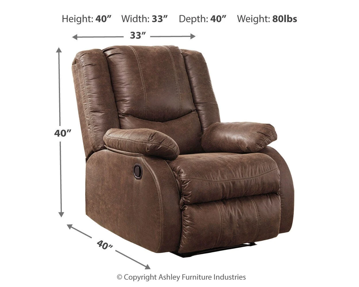 Bladewood Recliner - Image 4