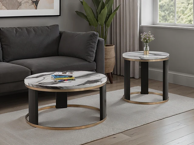 Bogor Round Cocktail Table - Image 2