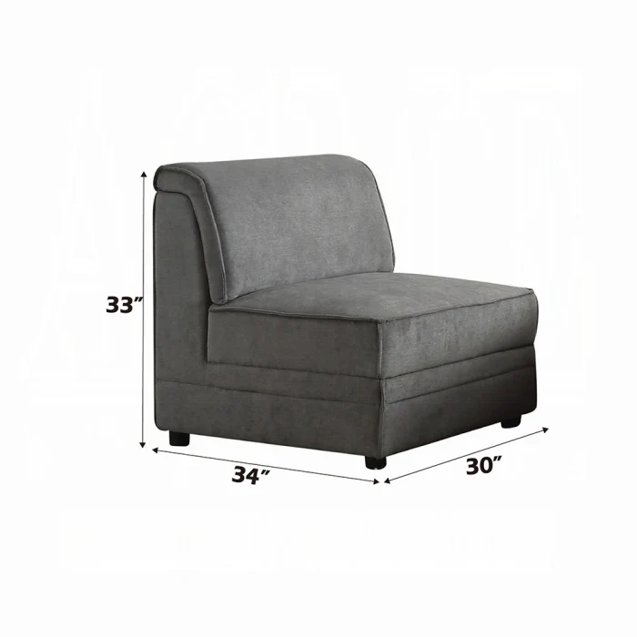 Bois Modular-Armless Chair