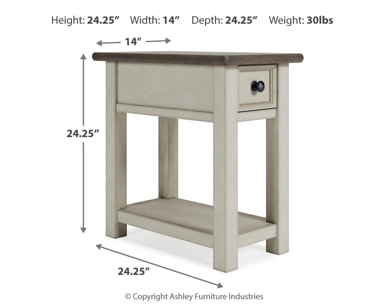 Bolanburg Chairside End Table - Image 4