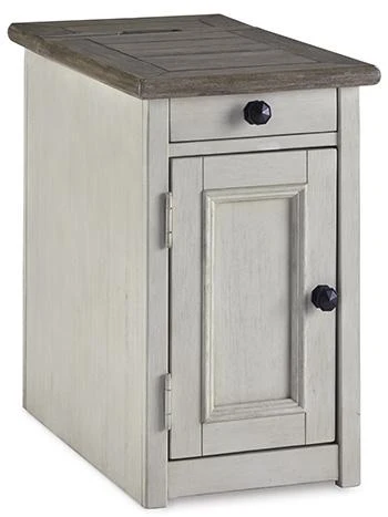 Bolanburg Chairside End Table with USB Ports & Outlets - Image 3