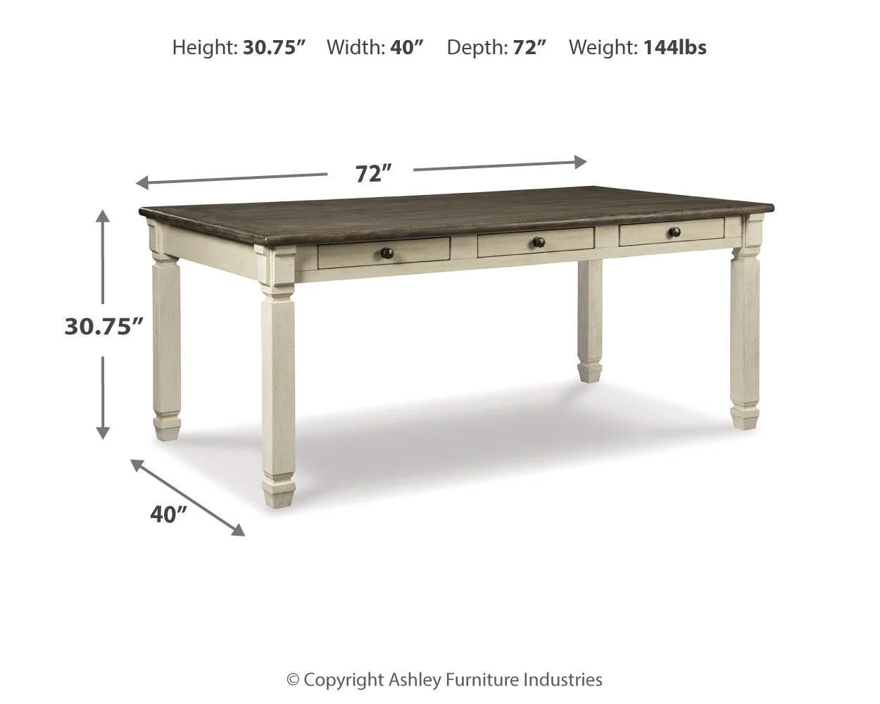 Bolanburg Dining Table - Image 8
