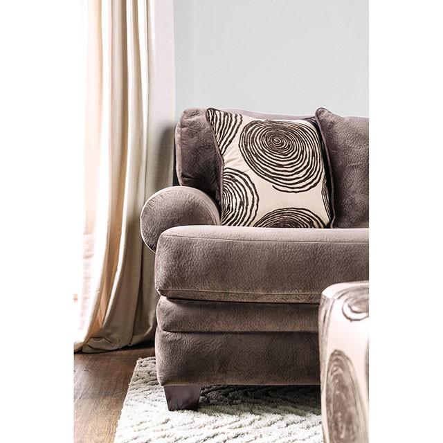 Bonaventura Brown Love Seat - Image 3
