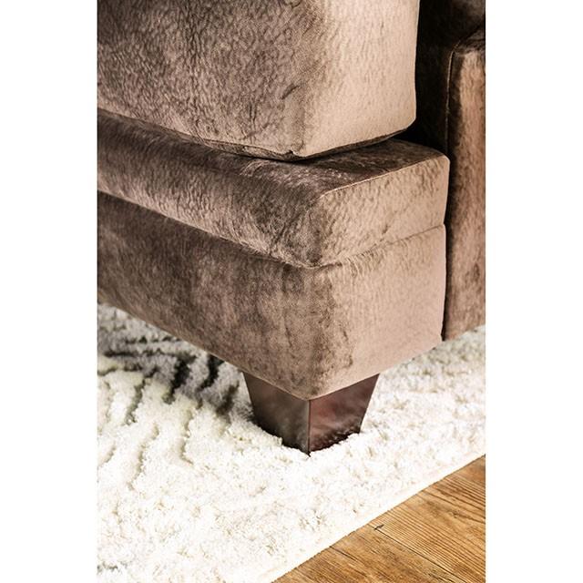 Bonaventura Brown Love Seat - Image 5