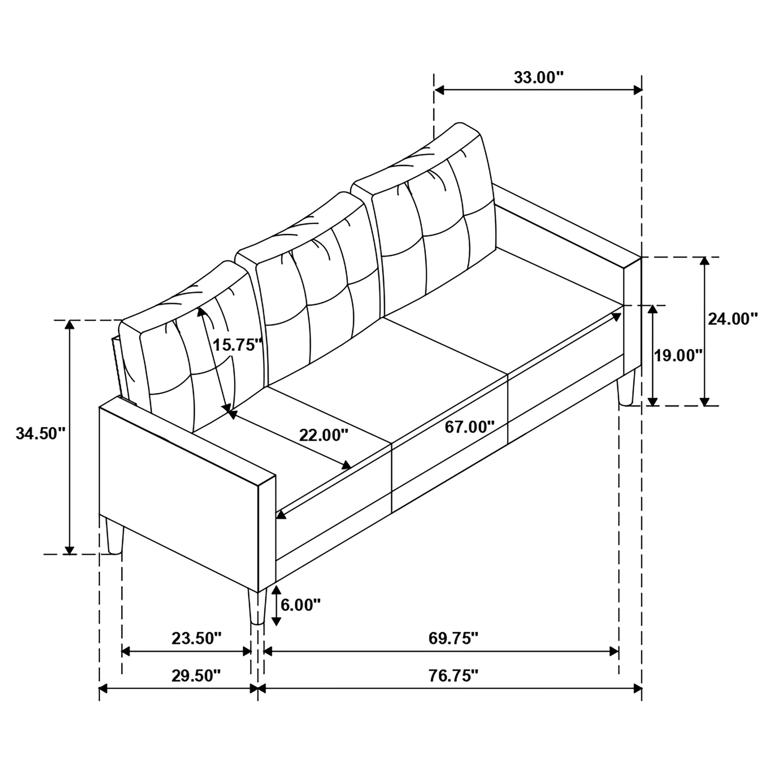 Bowen Sofa Set - Image 58
