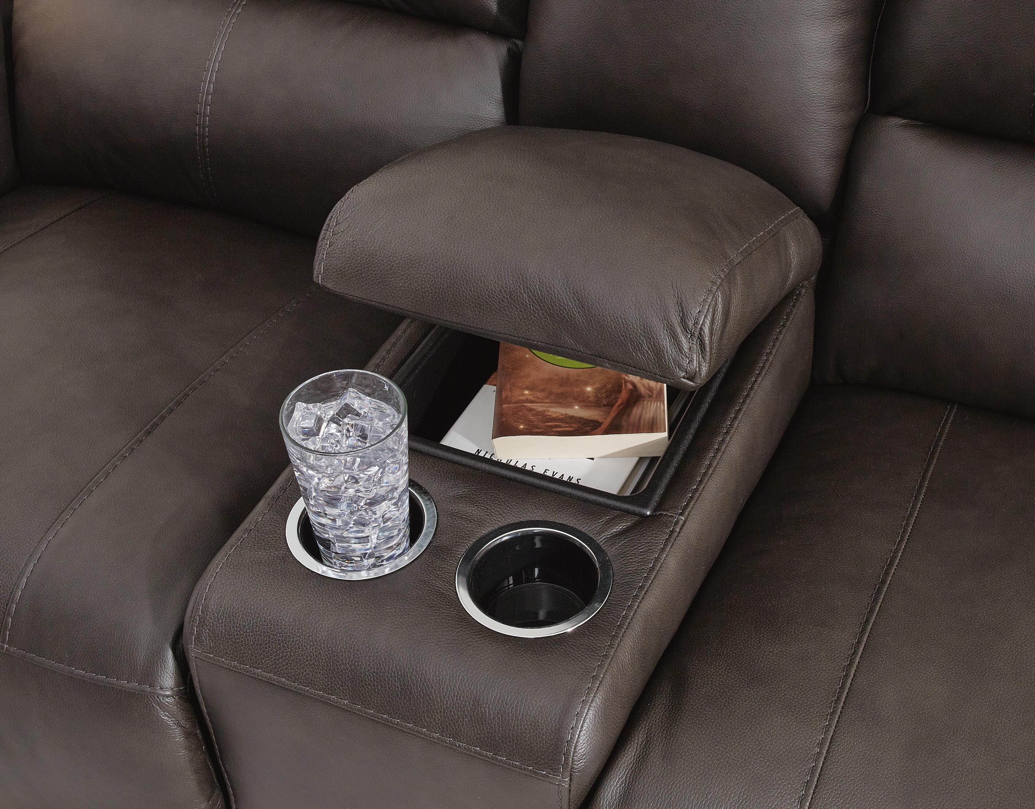 Boxmere Power Reclining Loveseat with Console - Image 7