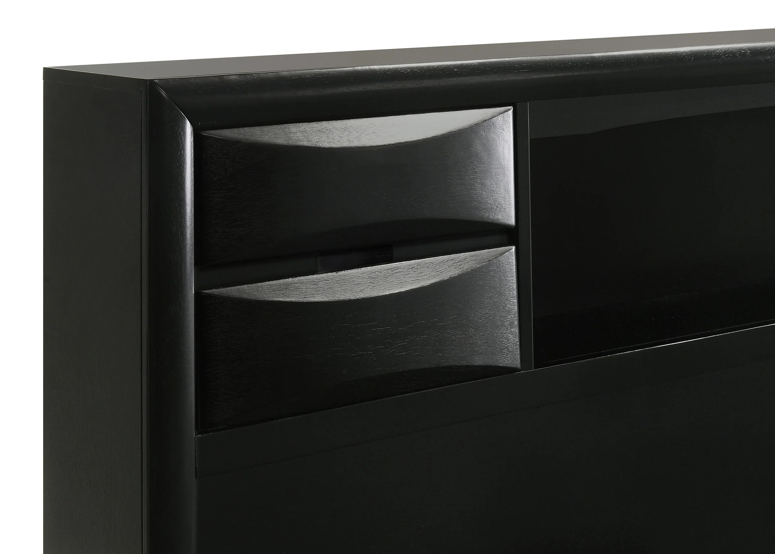 Briana Bookcase Platform Storage Bed - Image 18