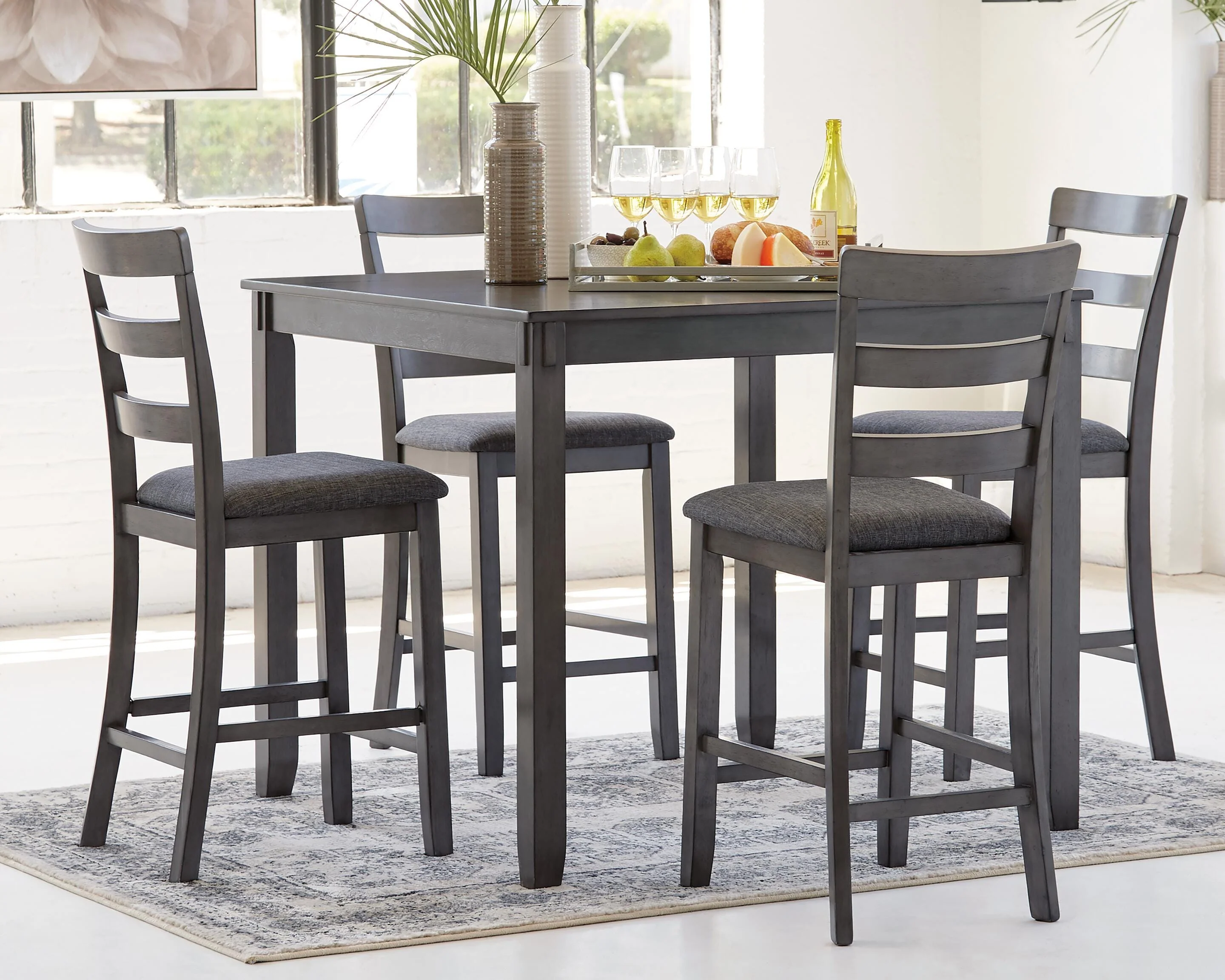 Bridson Counter Height Dining Table and Bar Stools (Set of 5) - Image 2