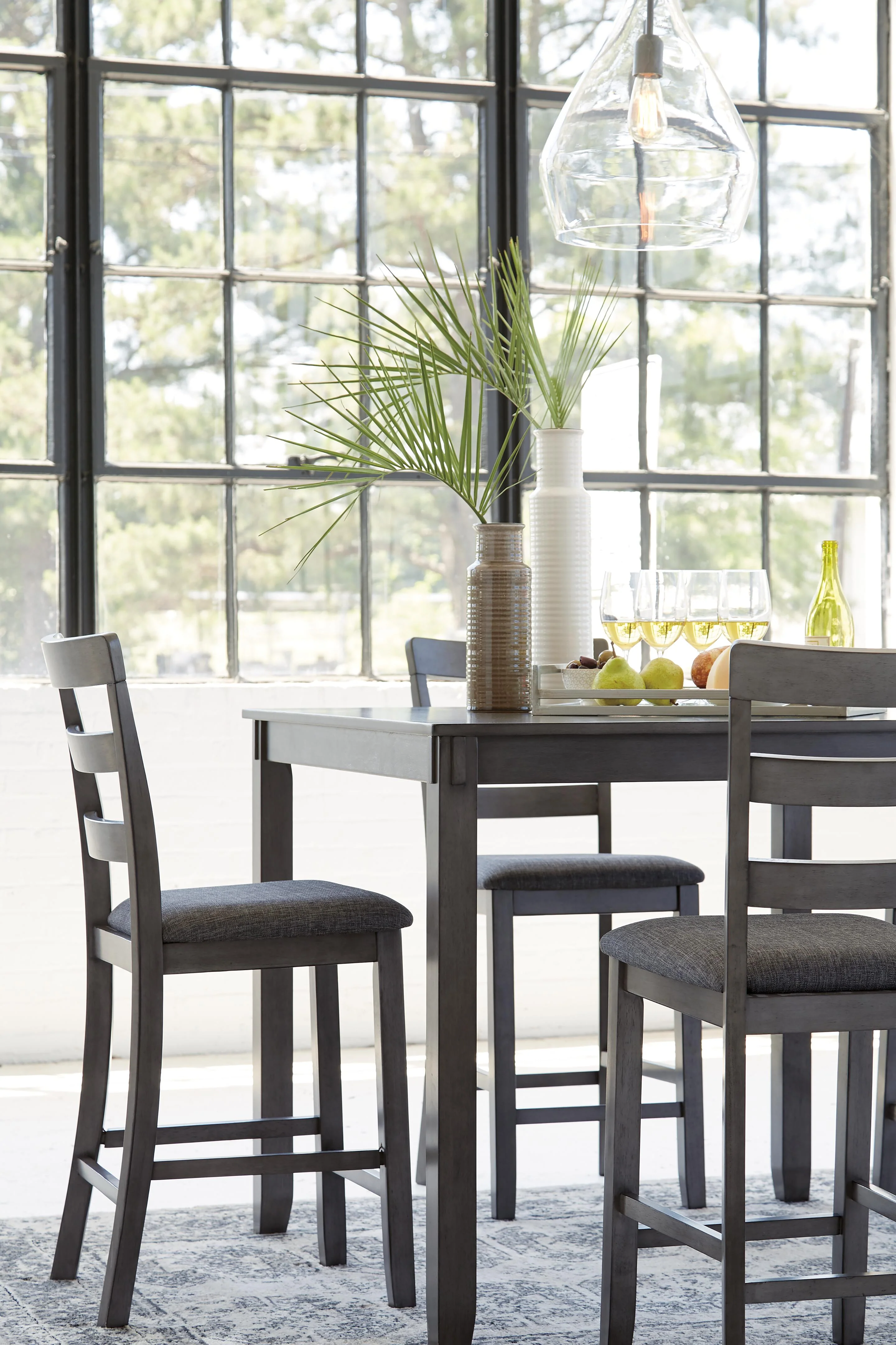 Bridson Counter Height Dining Table and Bar Stools (Set of 5) - Image 9
