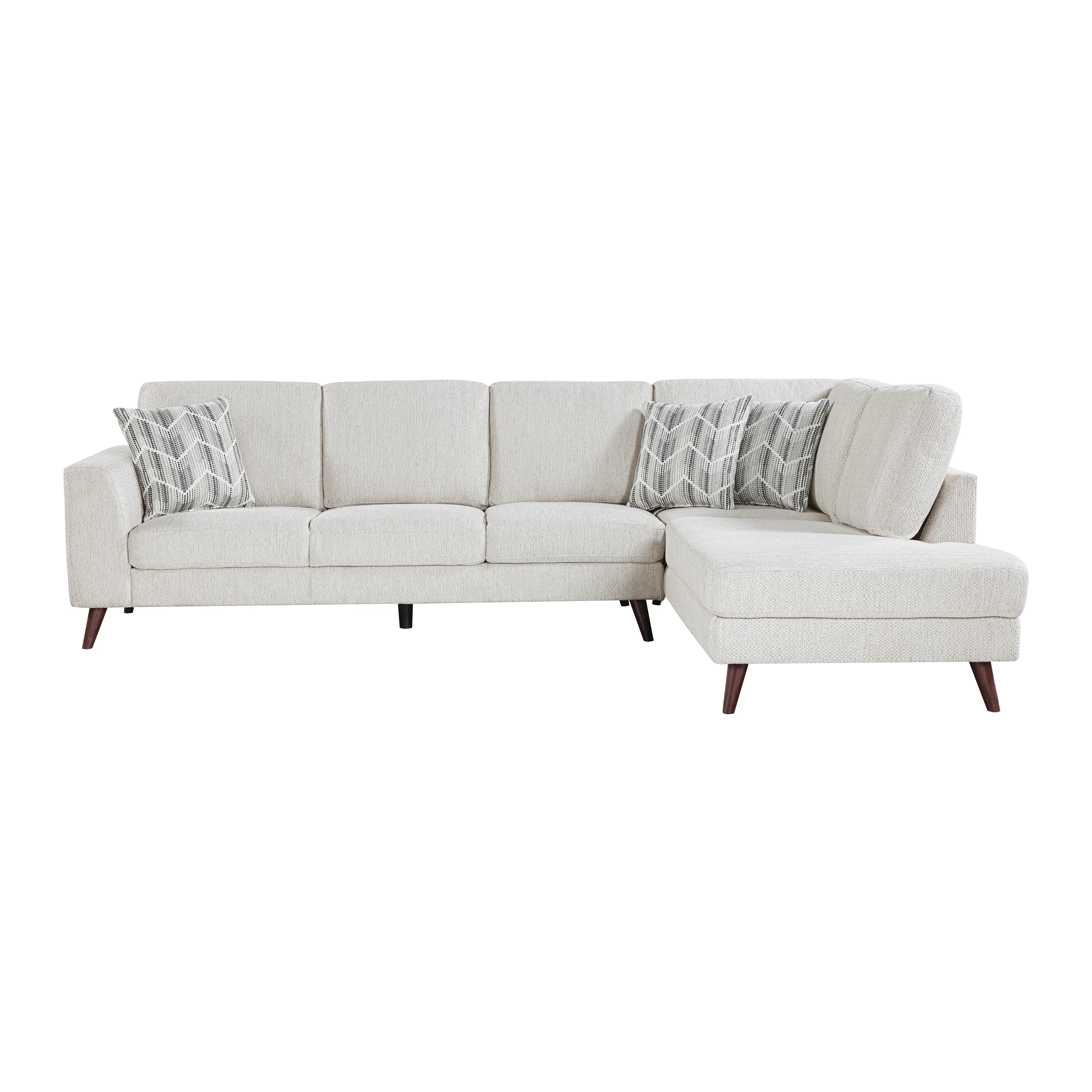 Broadway 2-piece Sectional With Right Chaise - Image 6
