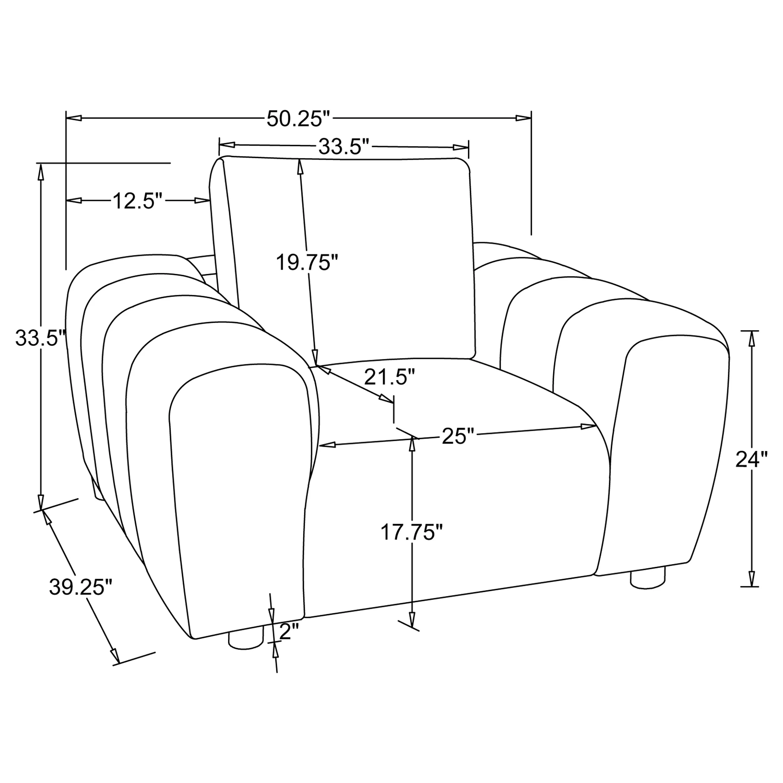 Burnett Accent Chair - Image 10