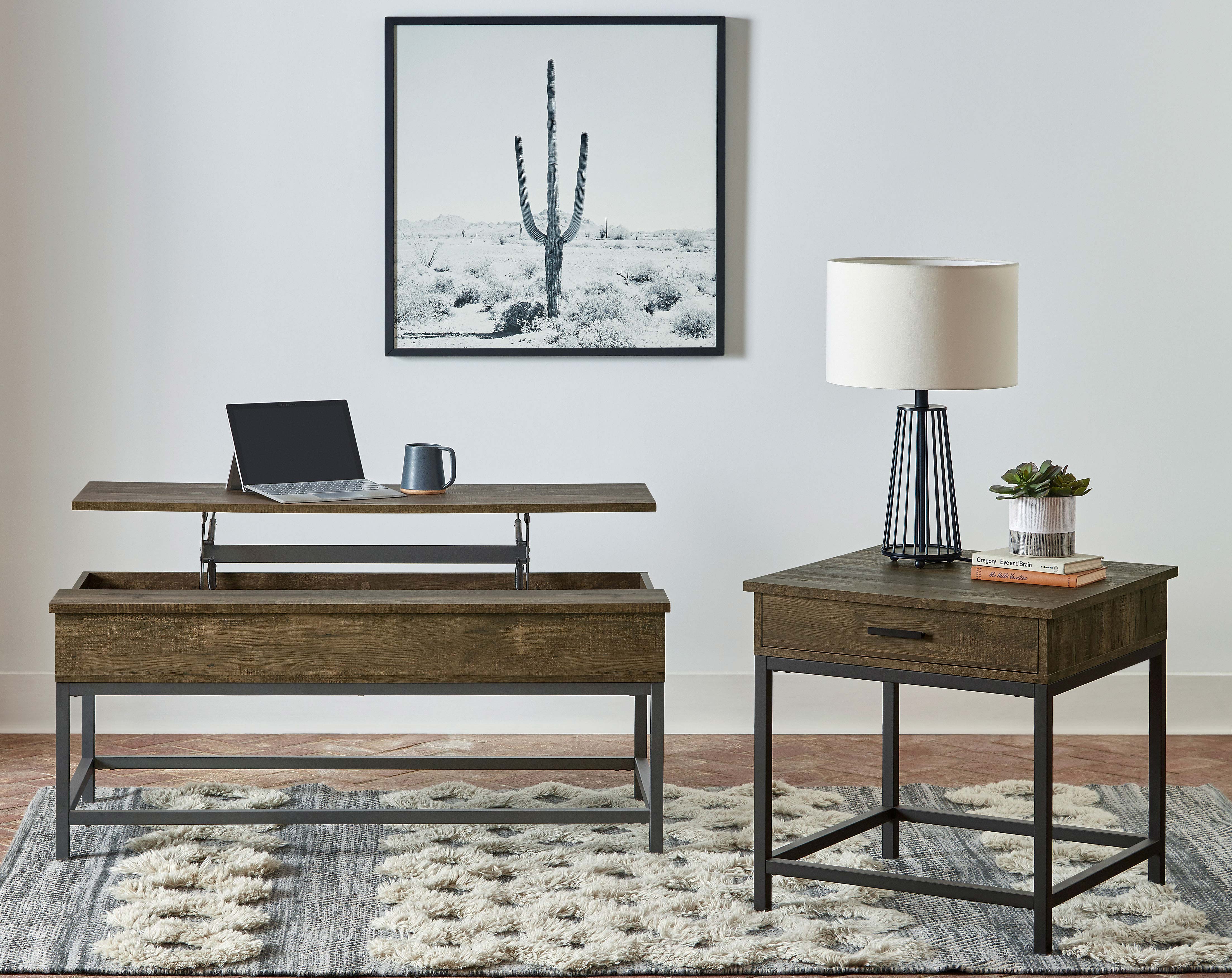 Byers Lift-Top Coffee Table - Image 4