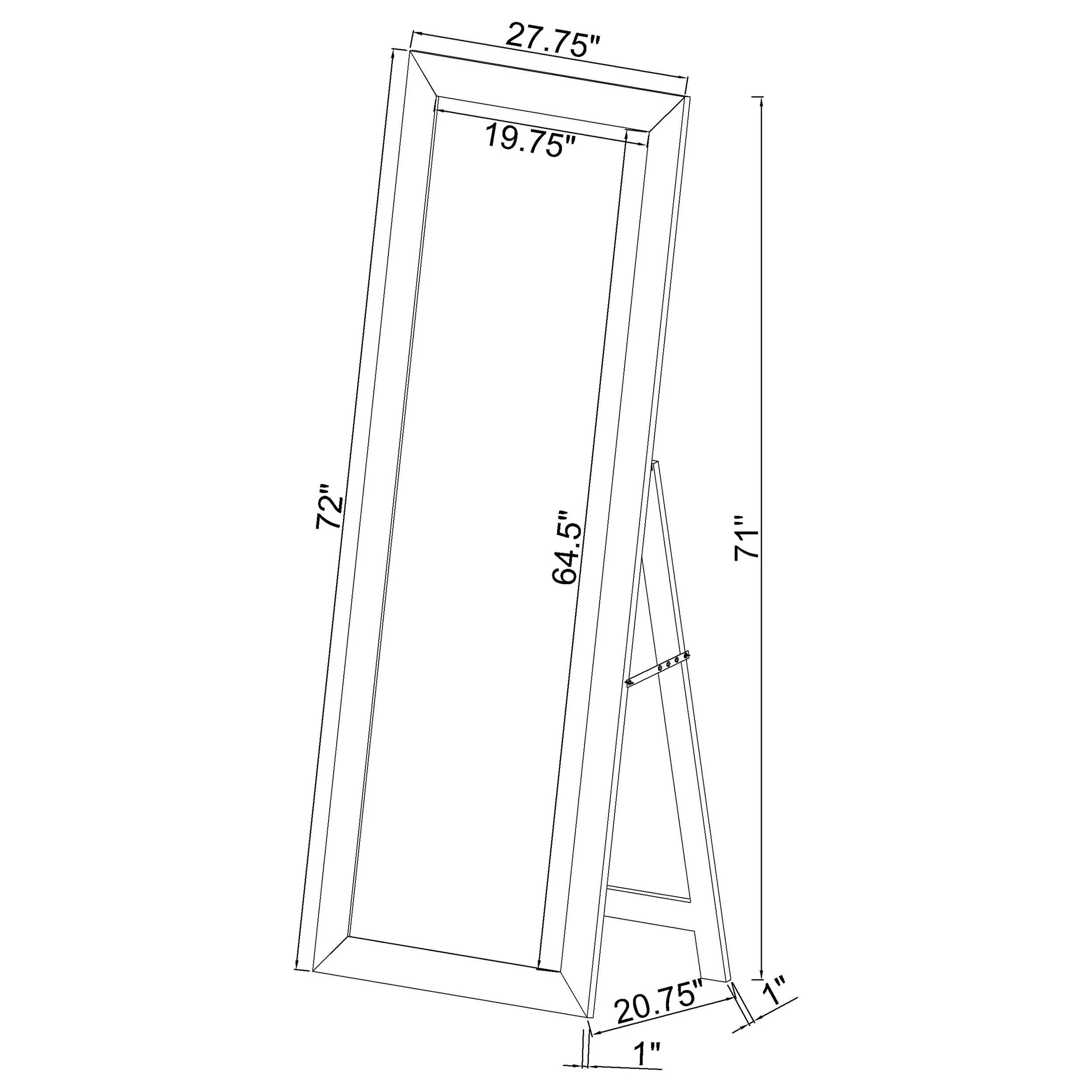Cadence Standing Mirror - Image 21