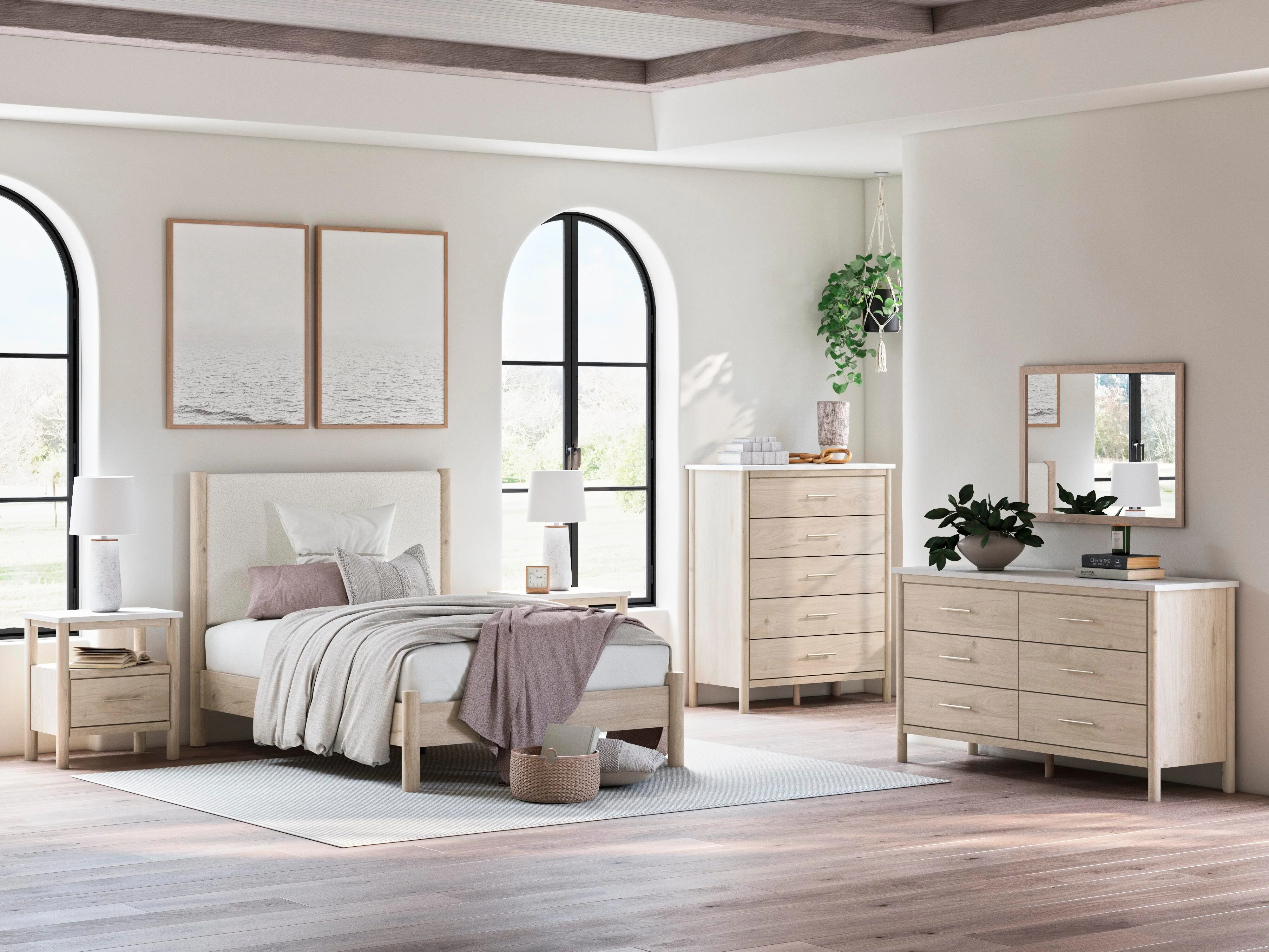 Cadmori Upholstered Bed - Image 31