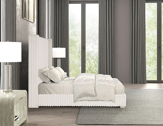 Cadwell E.King, Queen, & Full Bed White, Gray, & Black - Image 15