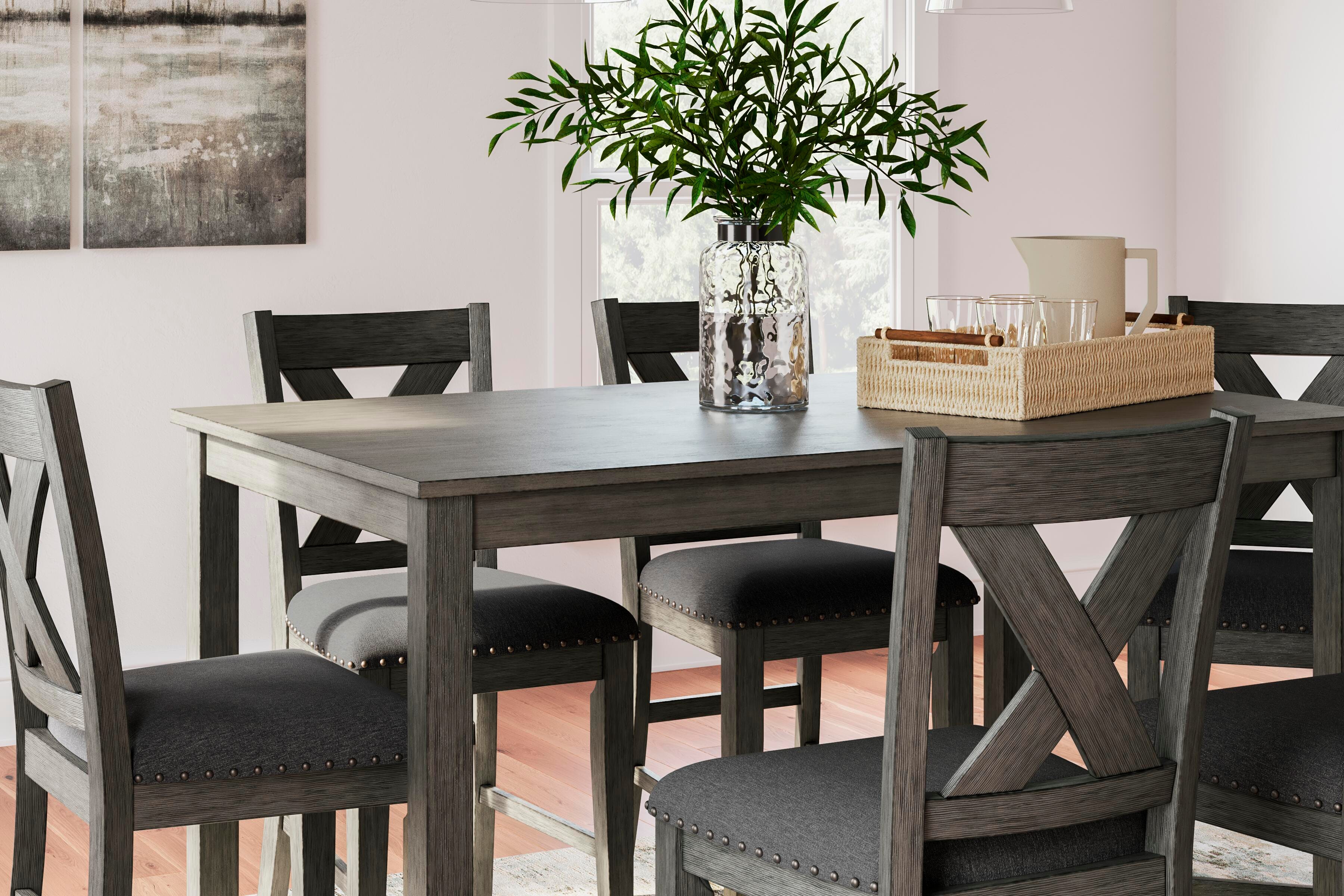 Caitbrook Counter Height Dining Table and Bar Stools (Set of 7) - Image 5