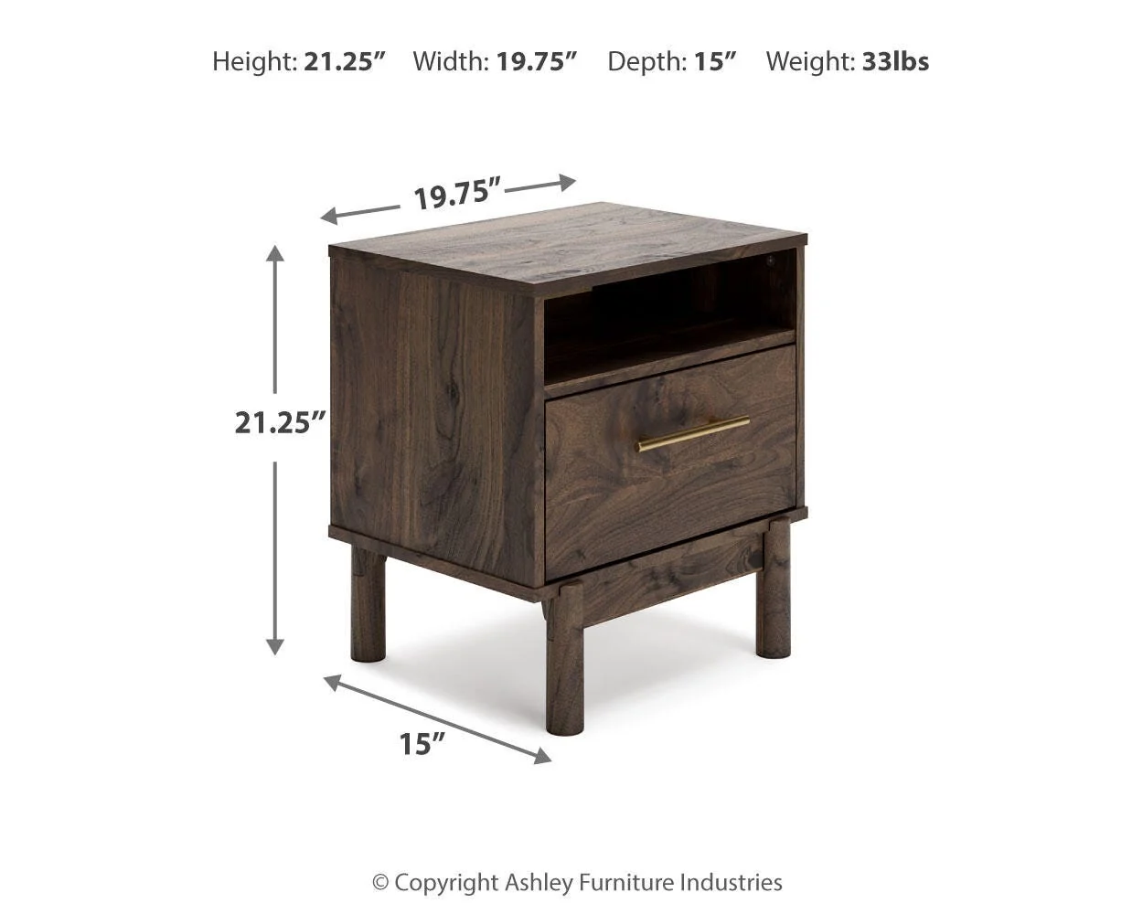 Calverson Nightstand - Image 10