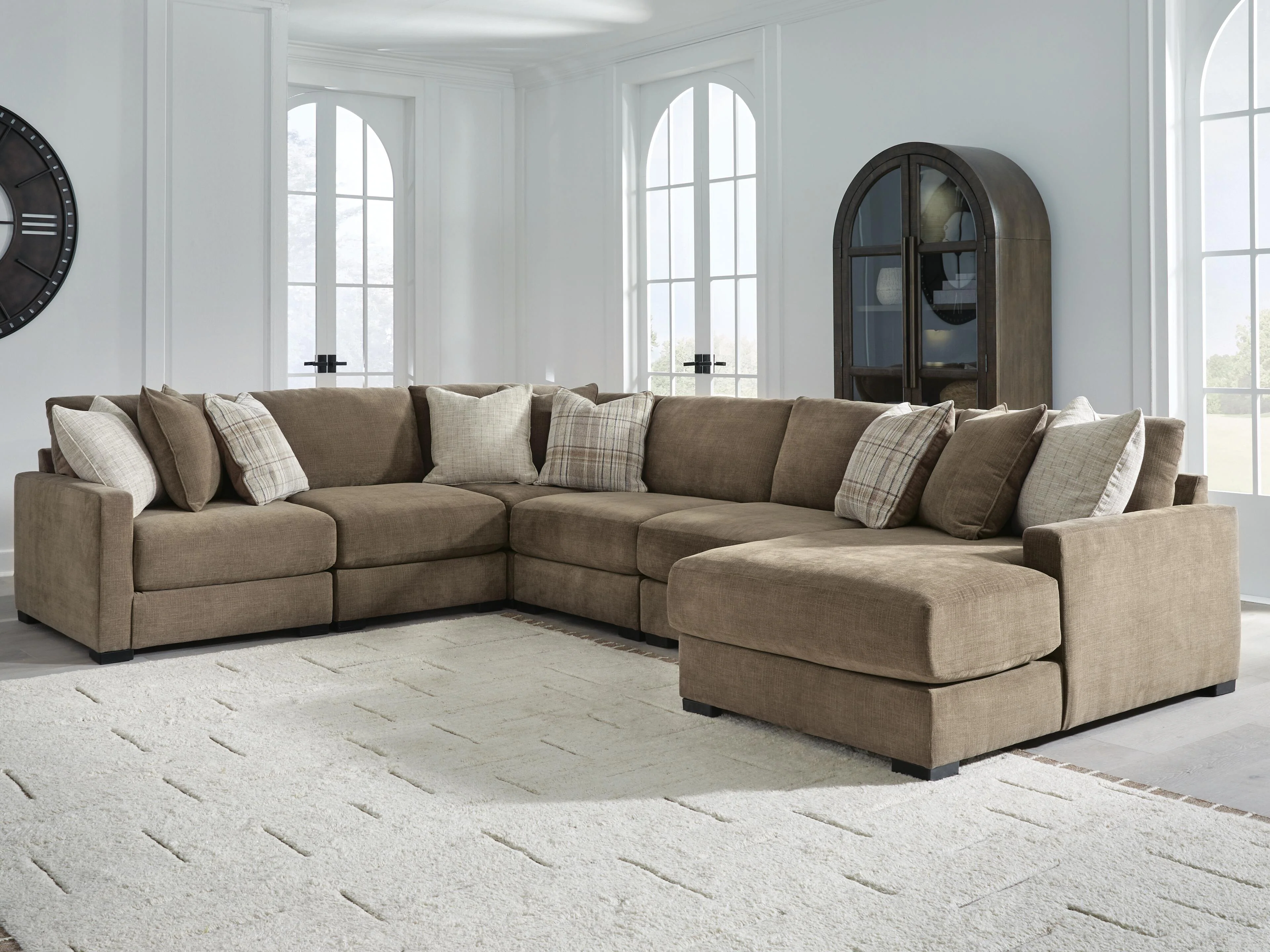 Camellia-Court Sectional with Chaise - Image 42