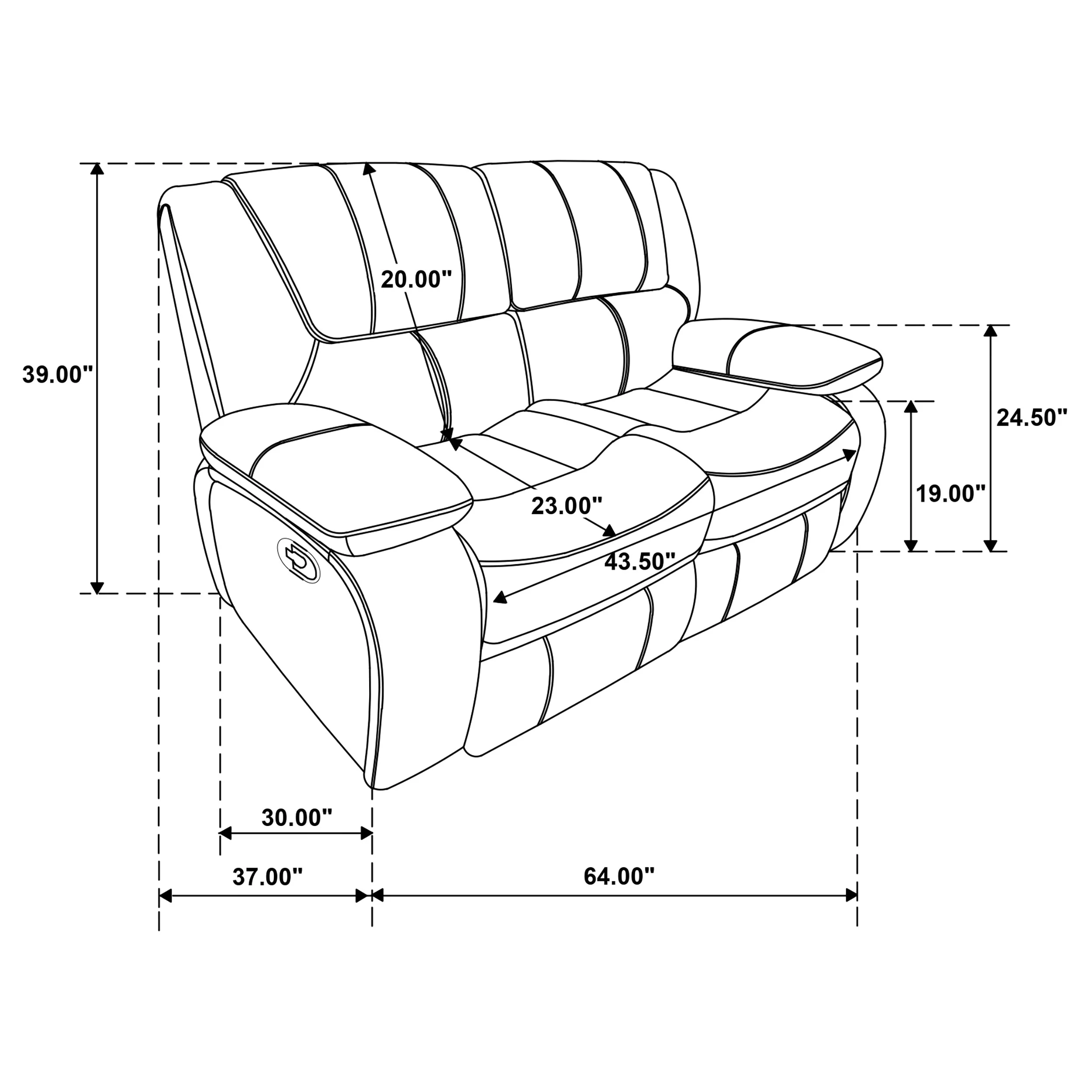 Camila Reclining Sofa Set - Image 34