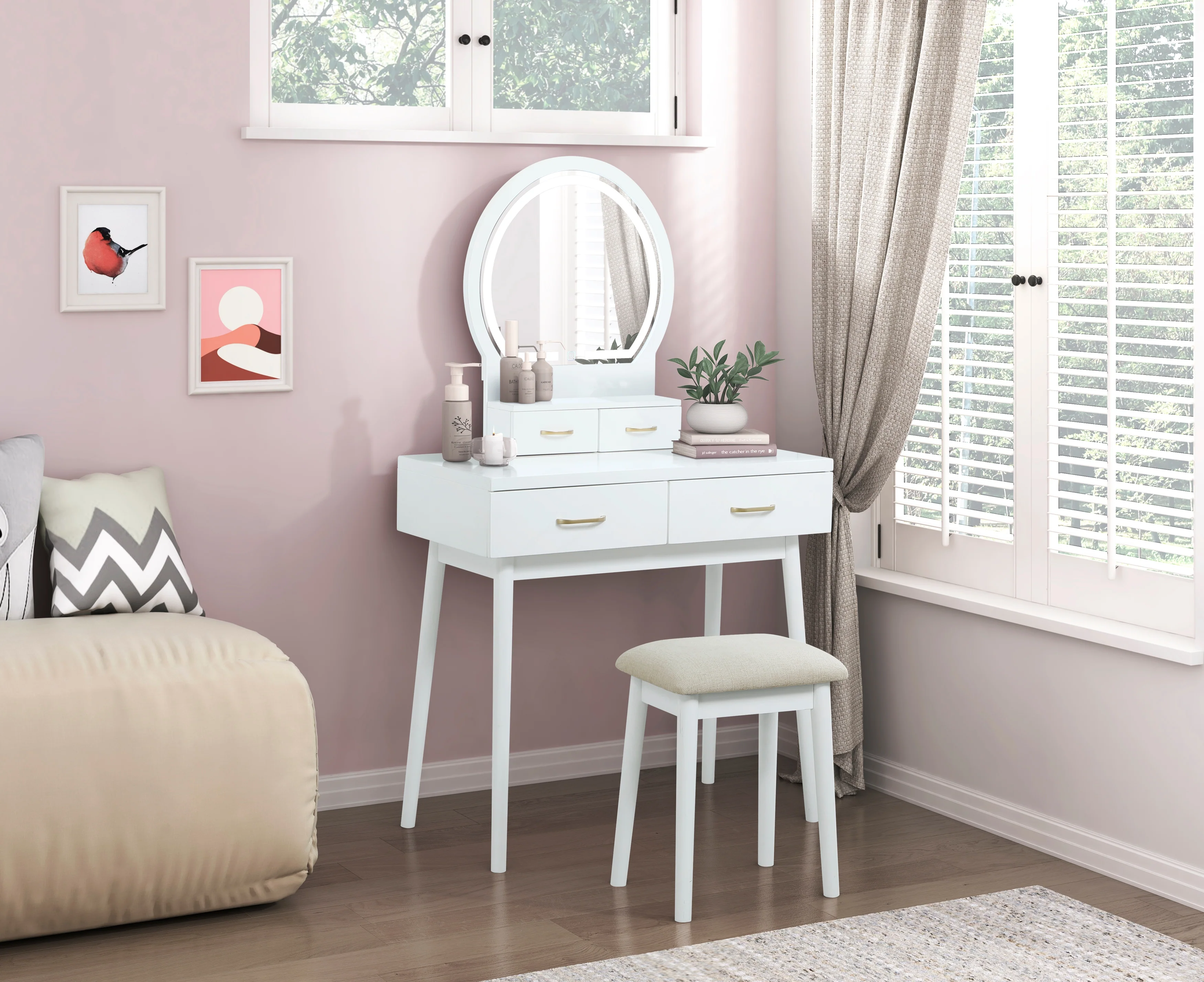 Camilla Vanity Dresser Mirror - Image 19