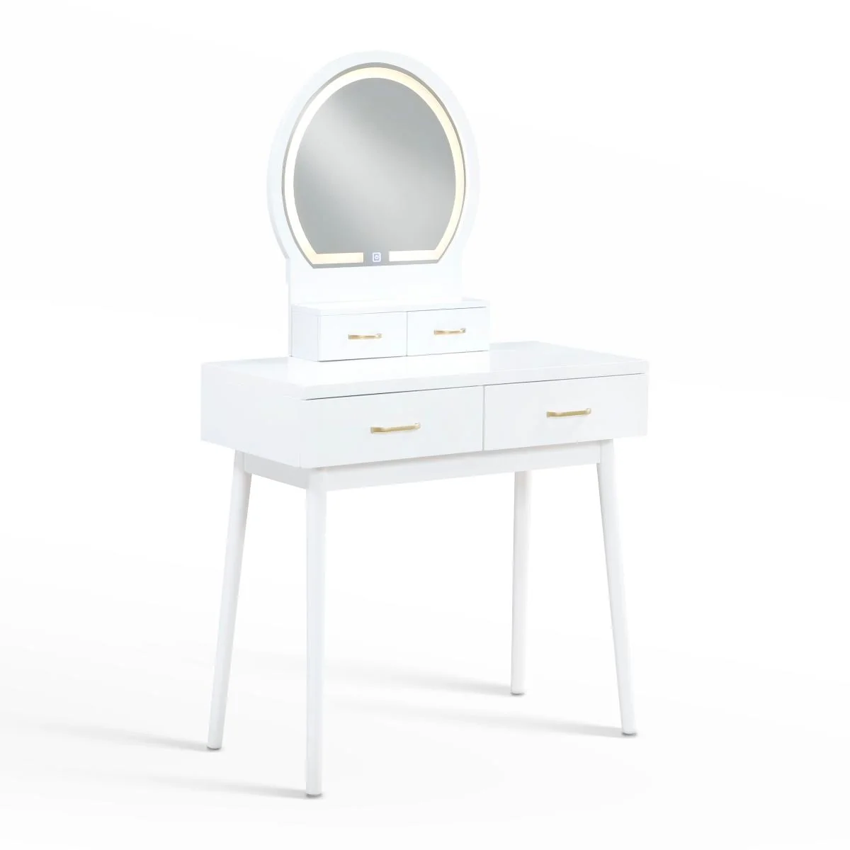 Camilla Vanity Dresser with Mirror and Stool - Image 29