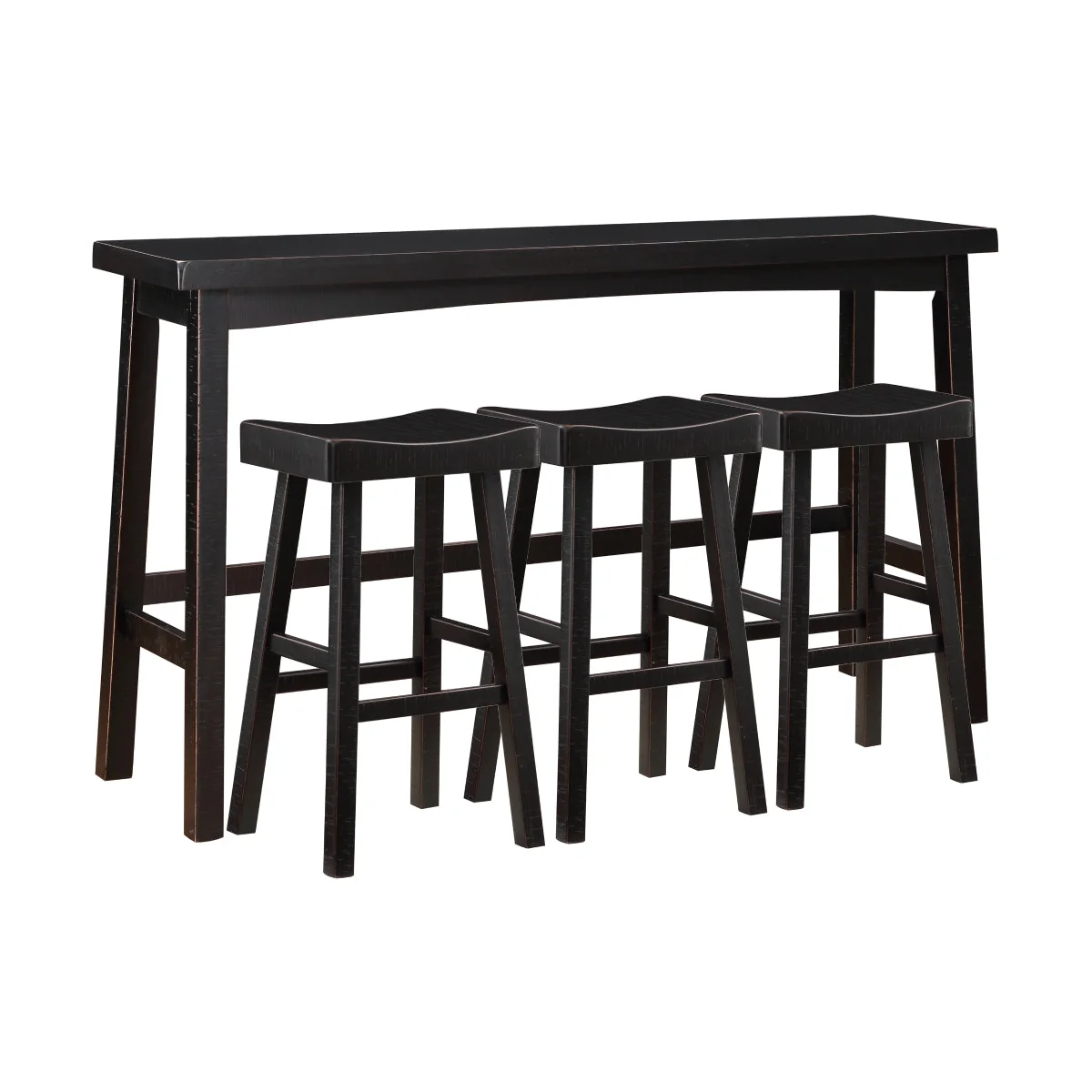 Caspian 4-Piece Pack Pub Height Set