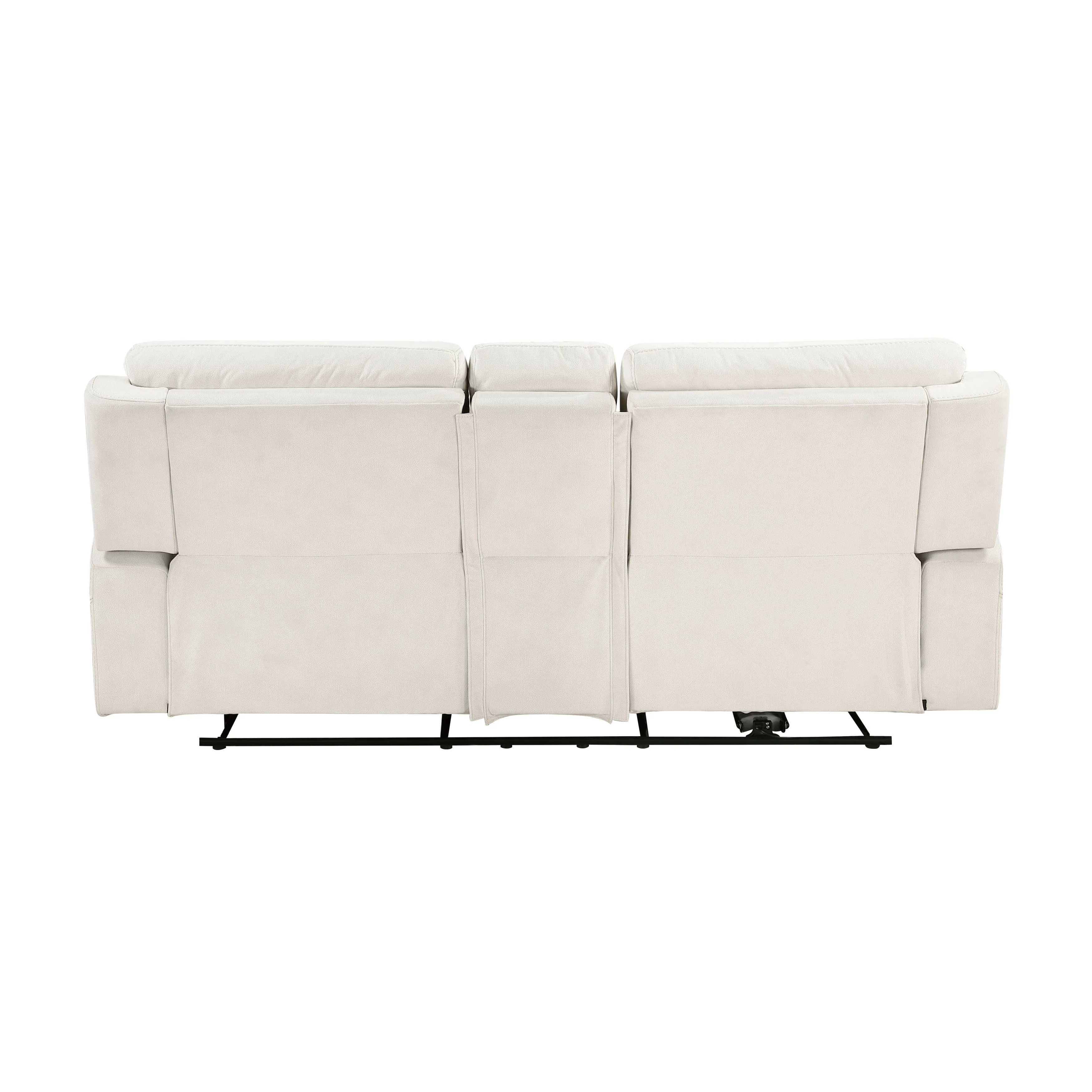 Celeste Power Double Reclining Love Seat With Center Console, Power Headrests, Hidden Arms Cup Holders, Charging Ports And Wireless Charger - Image 4