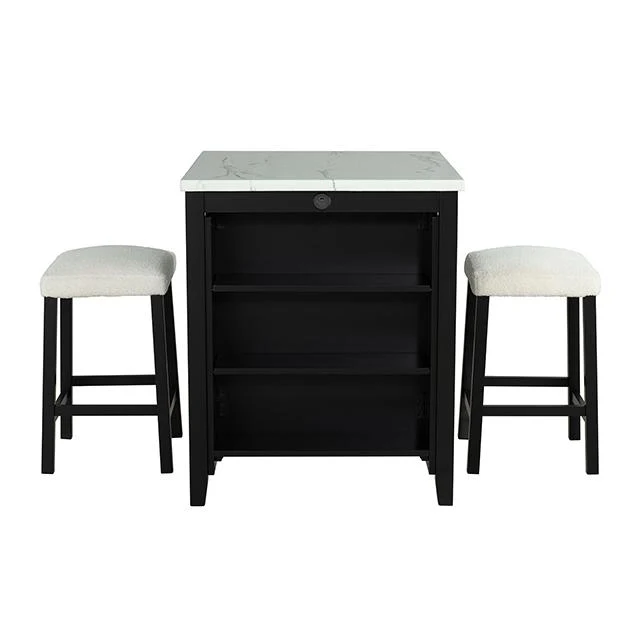 Chalcedony 3 Pc. Dining Table Set - Image 2
